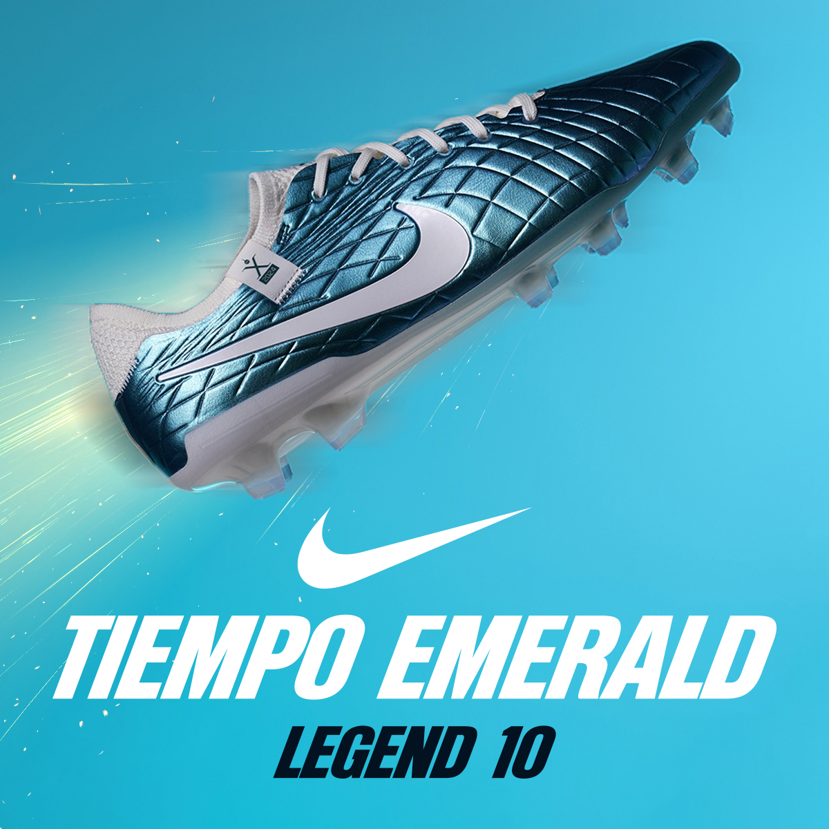 Nike Tiempo Szmaragd