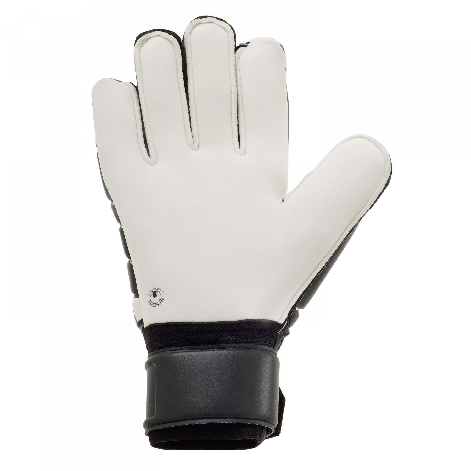 Rękawice bramkarskie Uhlsport Pro Comfort Textile noir/blanc