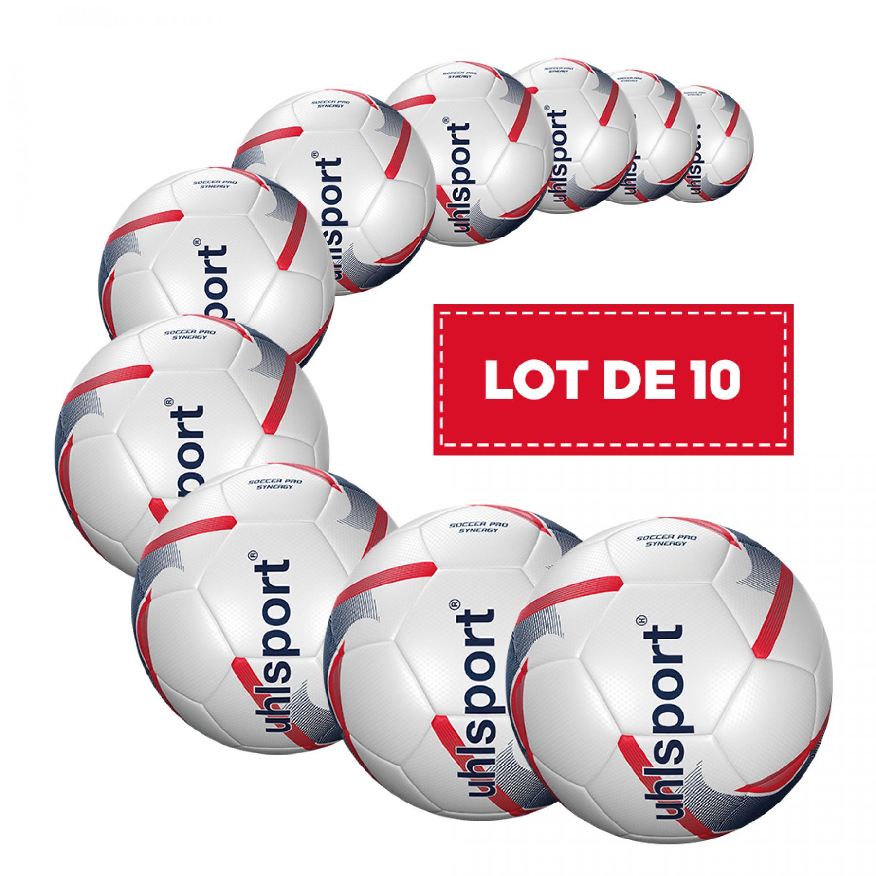 Opakowanie 10 balonów Uhlsport Soccer Pro Synergy
