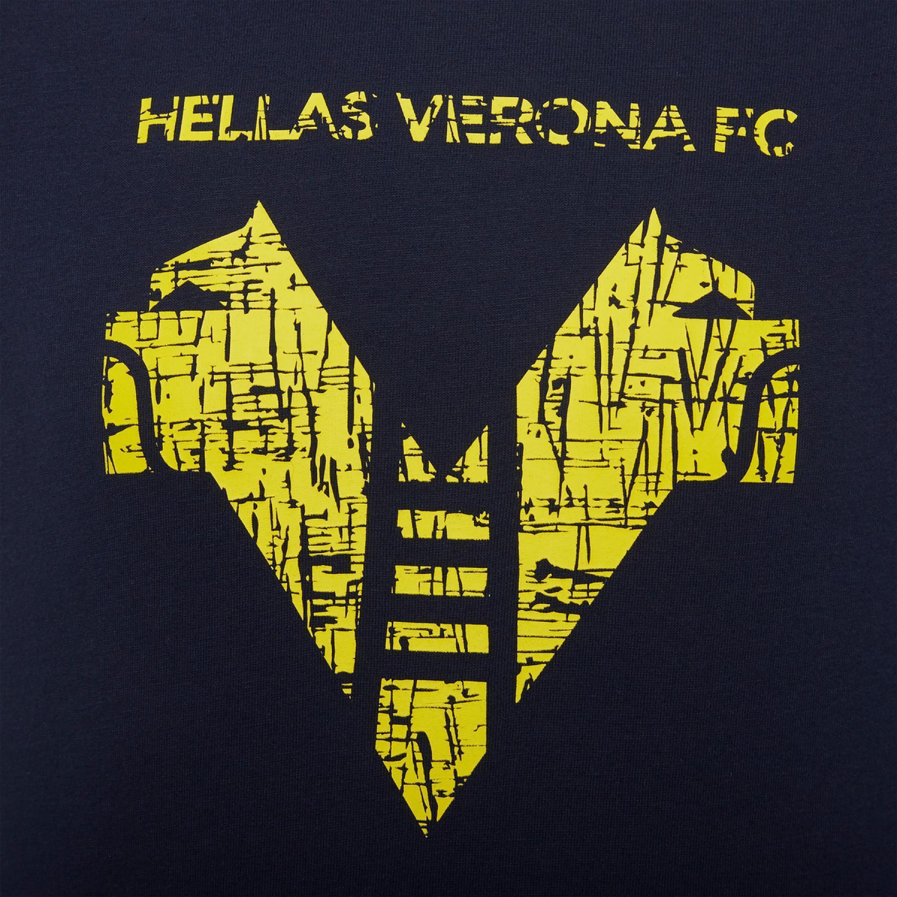 Bawełniana koszulka dziecięca Hellas Vérone fc 2020/21