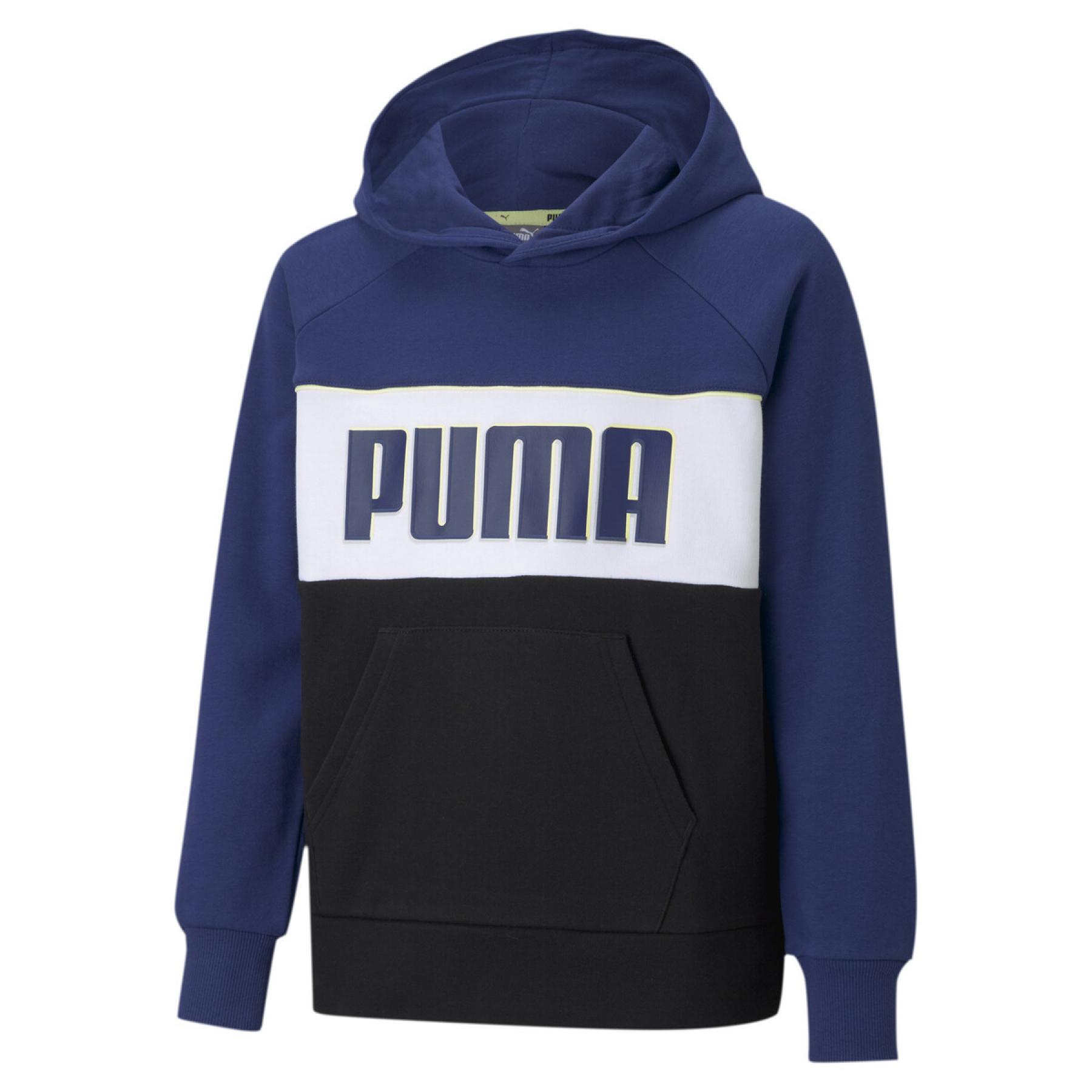 Koszulka dziecięca Puma Alpha Hoodie TR B
