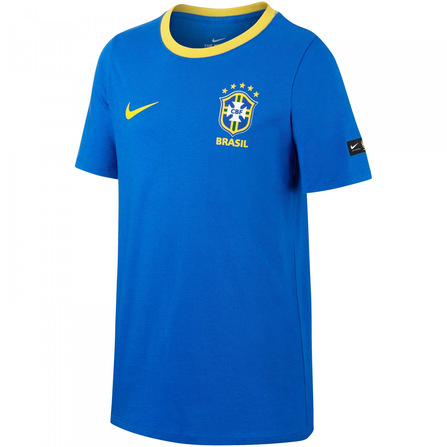 Koszulka dziecięca Brésil CBF Crest 2018