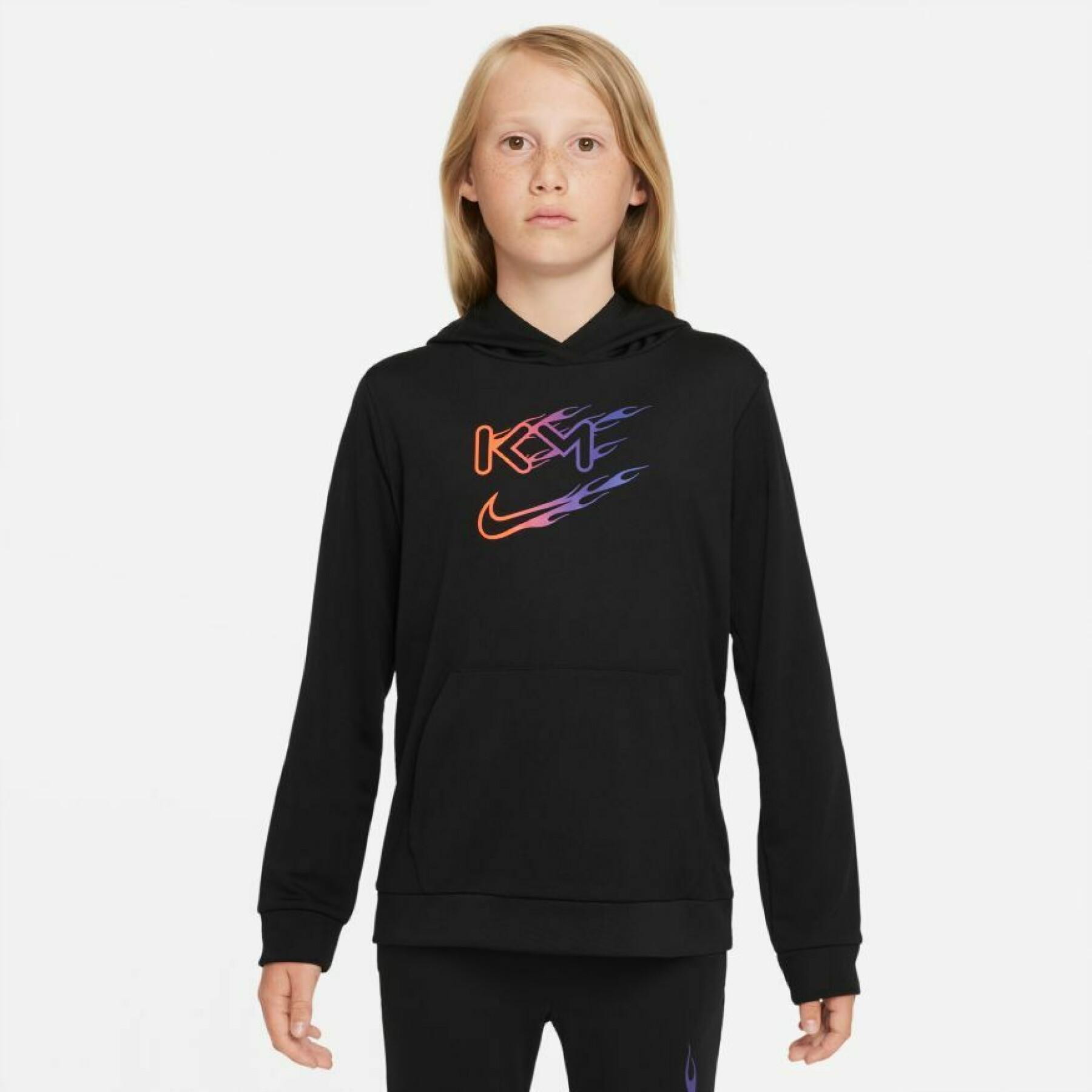 Bluza dziecięca z kapturem Nike Dri-FIT Kylian Mbappé
