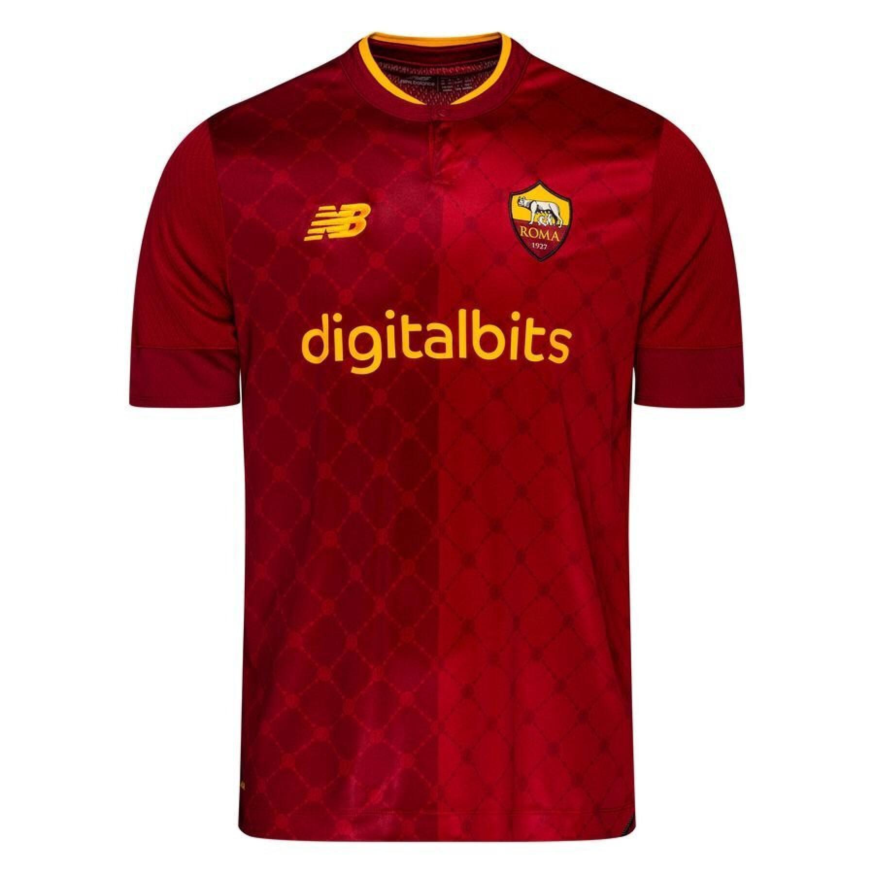 Koszulka domowa dla dzieci AS Roma 2022/23