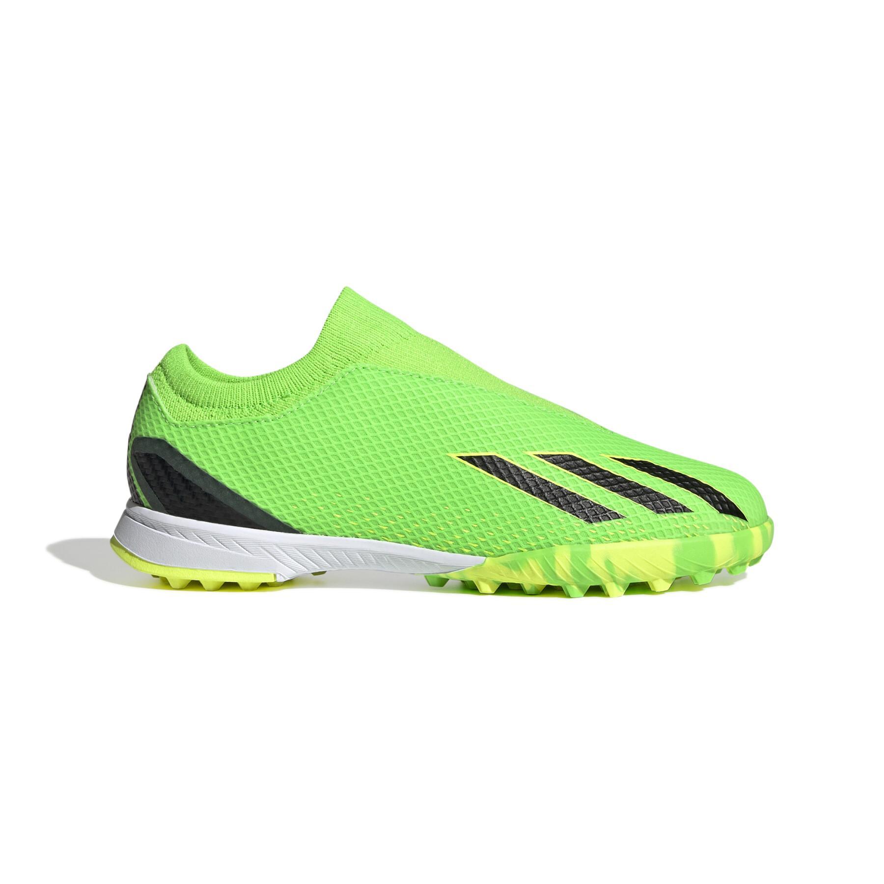 Dziecięce buty piłkarskie bez sznurówek adidas X Speedportal.3 Turf - Game Data Pack