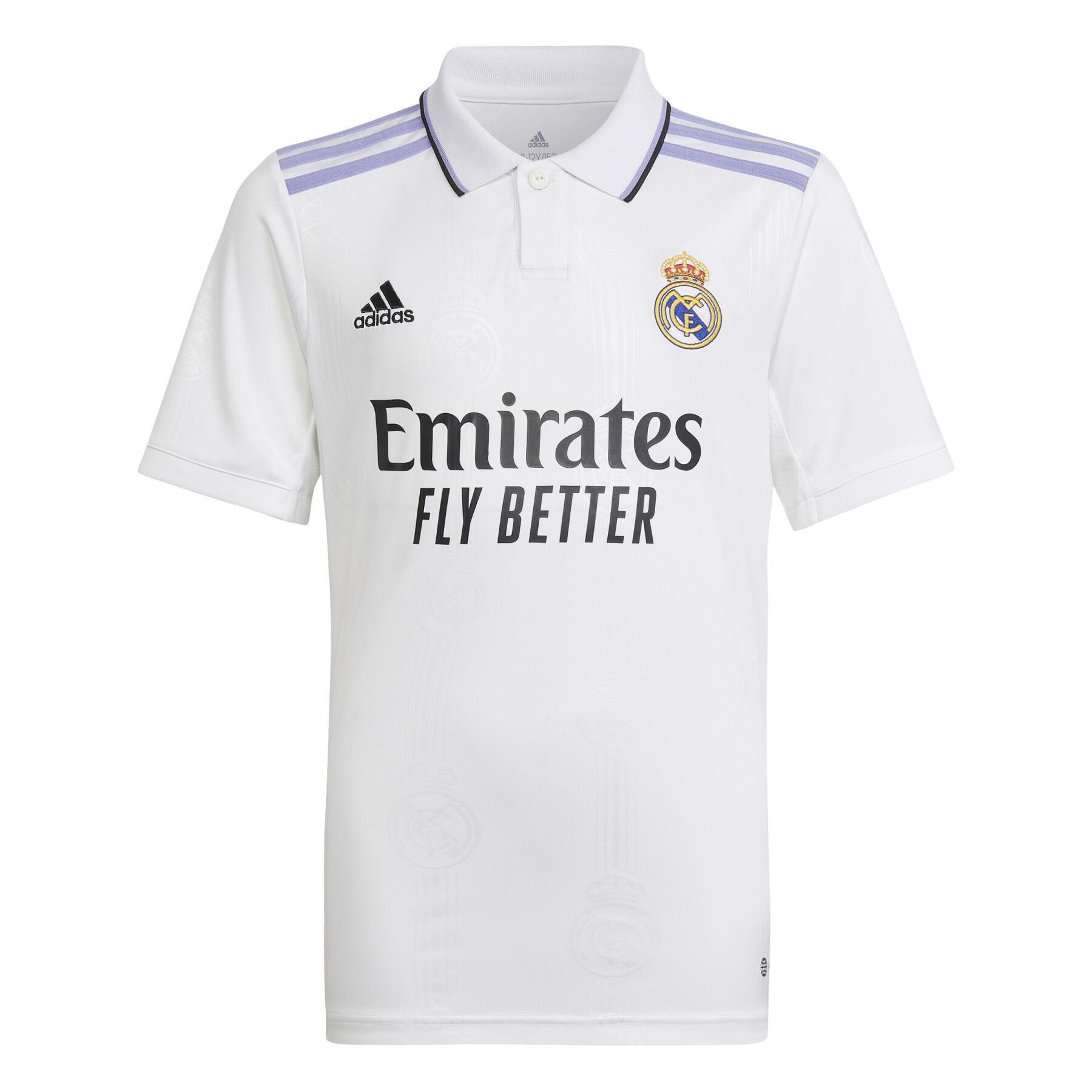 Koszulka domowa dla dzieci Real Madrid 2022/23
