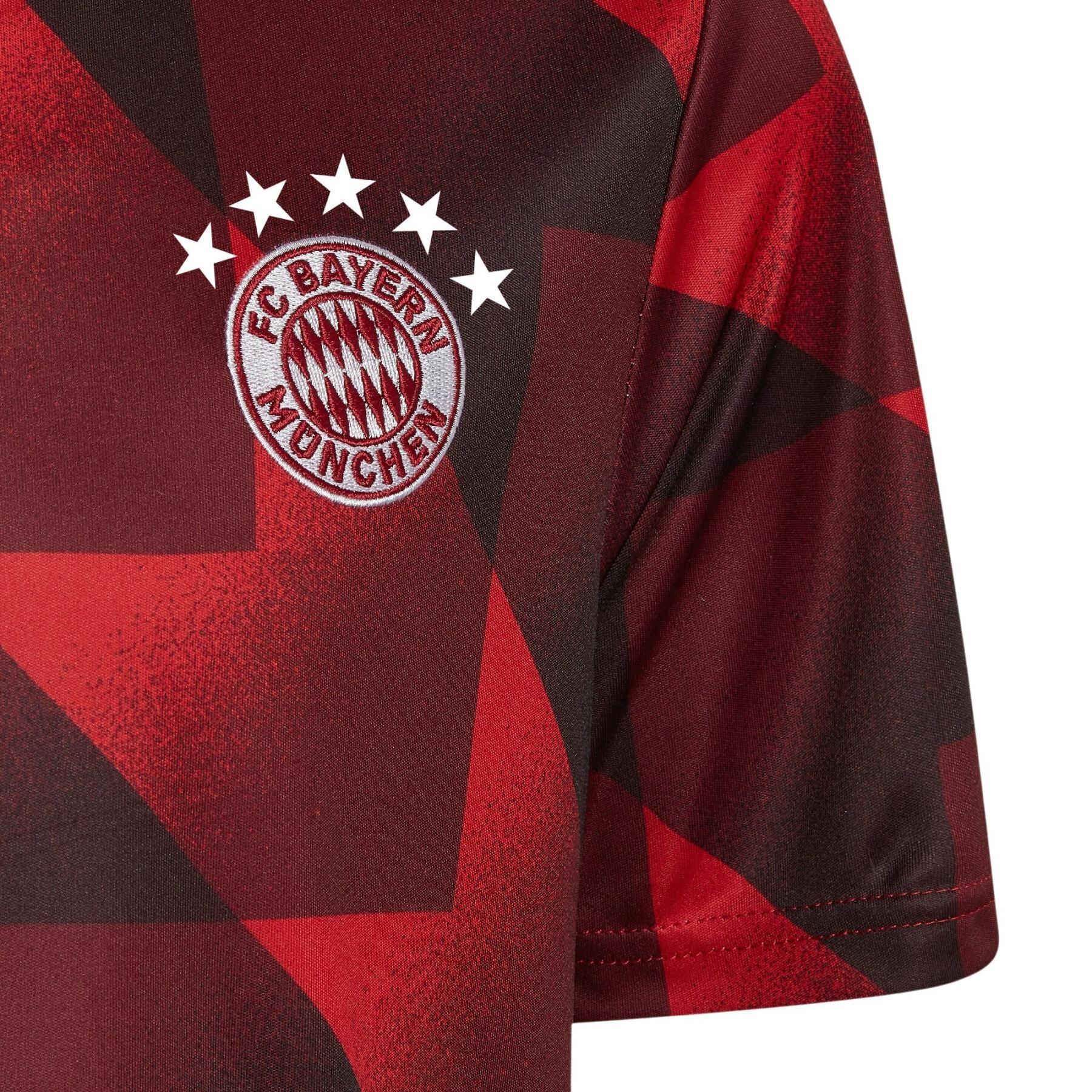 Koszulka rozgrzewkowa dla dzieci Bayern Munich 2022/23