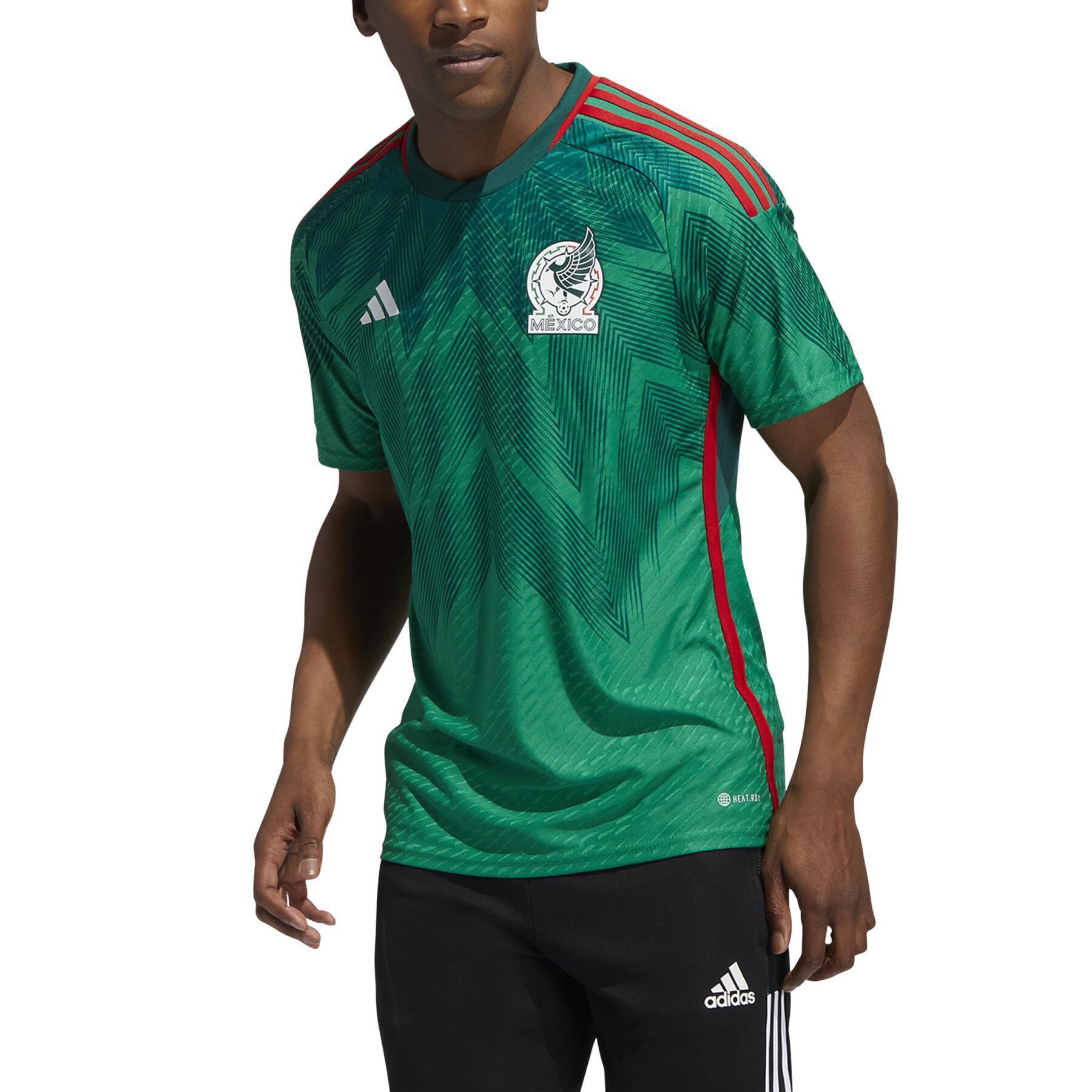 Autentyczna koszulka domowa Mistrzostw Świata 2022 Mexique