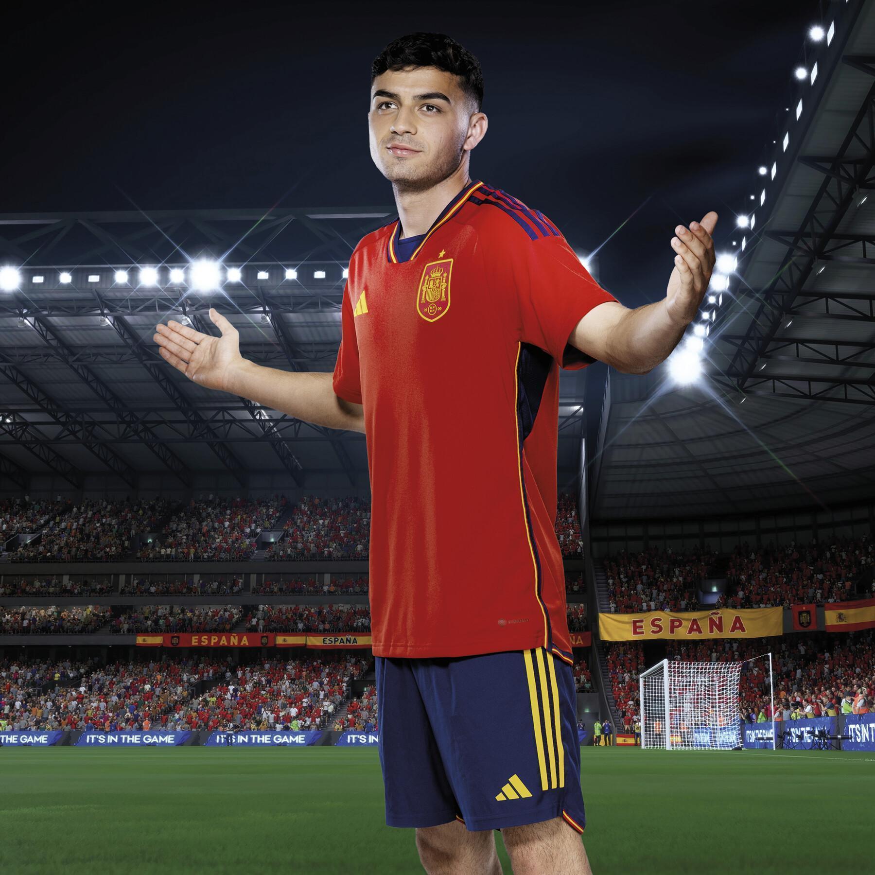 Autentyczna koszulka domowa Mistrzostw Świata 2022 Espagne