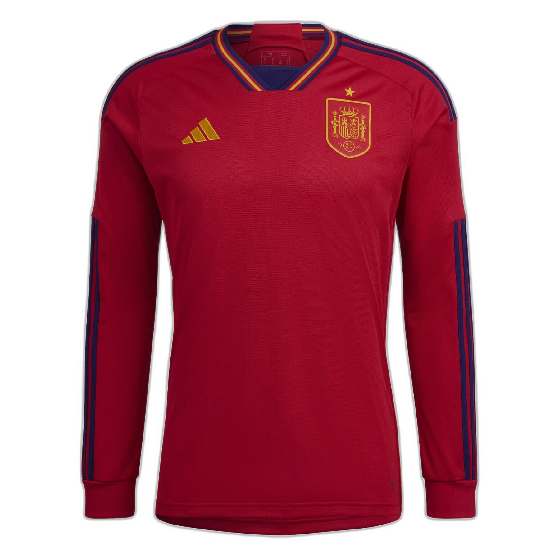 Koszulka domowa z długim rękawem na Mistrzostwa Świata 2022 Espagne