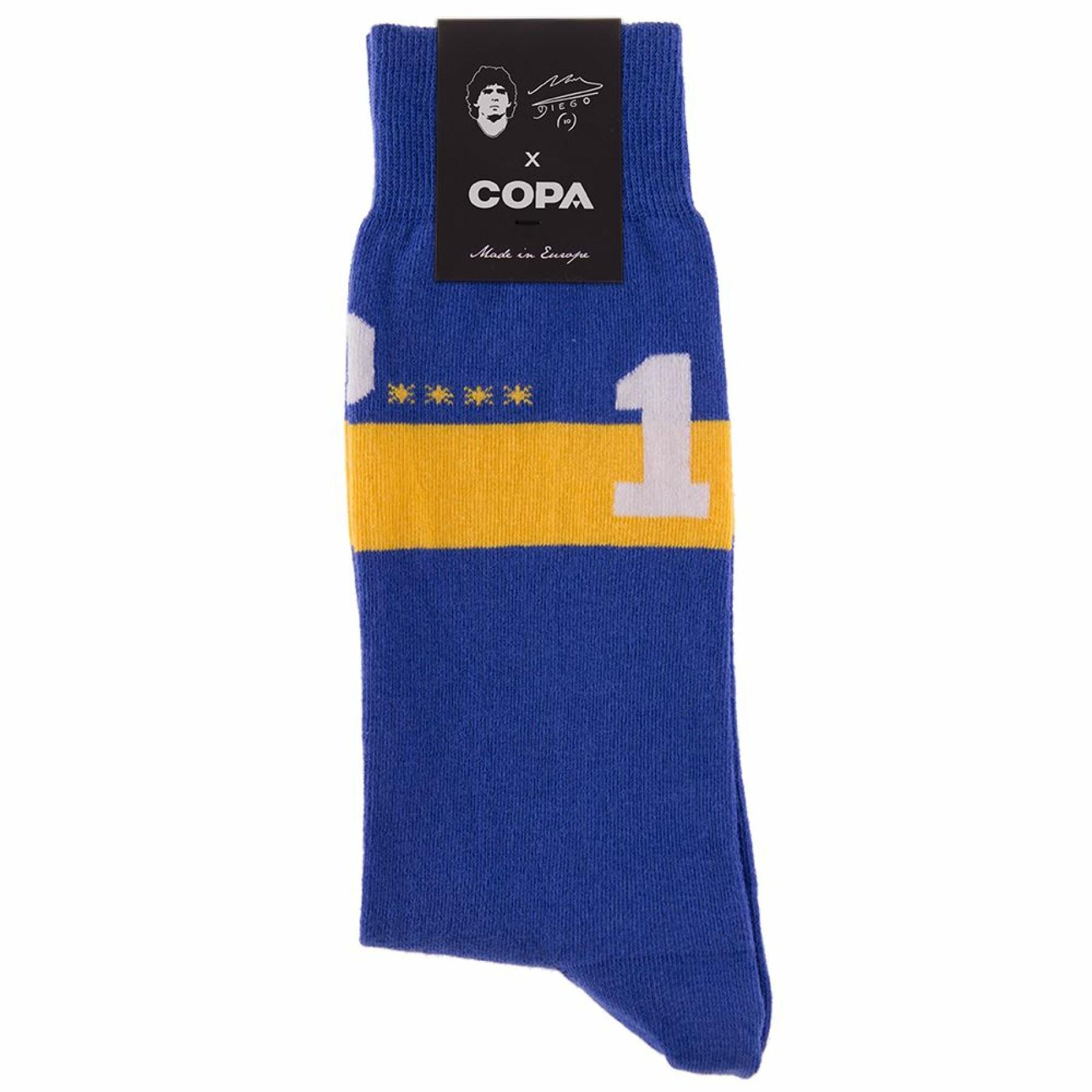 Skarpetki nr 10 Copa Boca Juniors Maradona