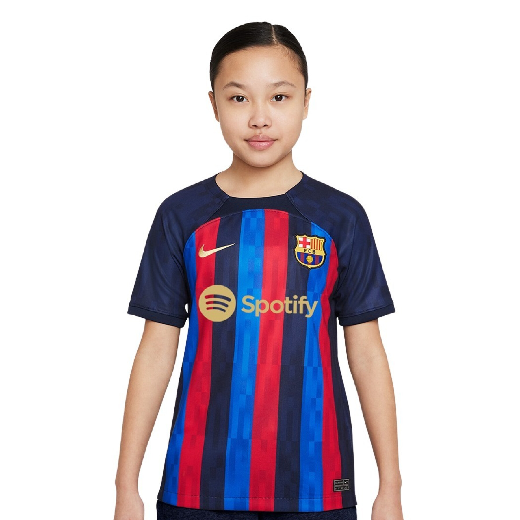 Koszulka domowa dla dzieci FC Barcelone 2022/23