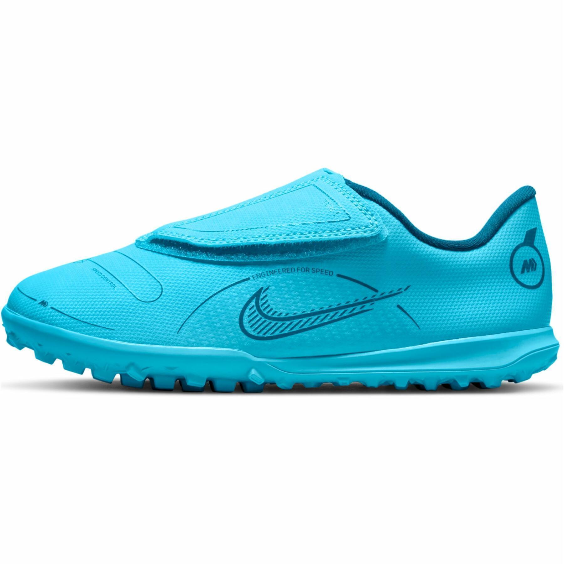 Dziecięce buty piłkarskie Nike Jr. Mercurial Vapor 14 Club TF -Blueprint Pack