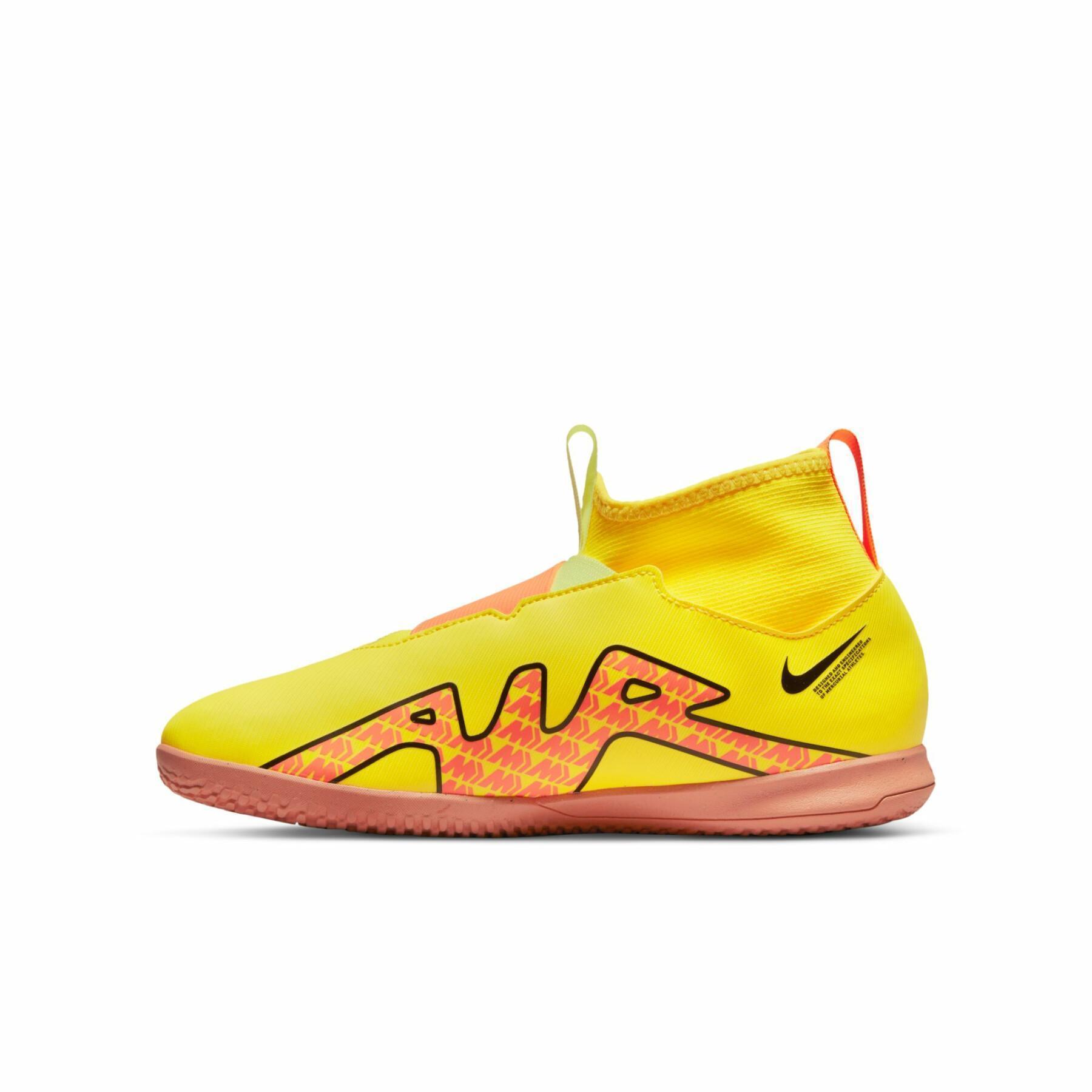 Dziecięce buty piłkarskie Nike Zoom Mercurial Superfly 9 Academy IC - Lucent Pack