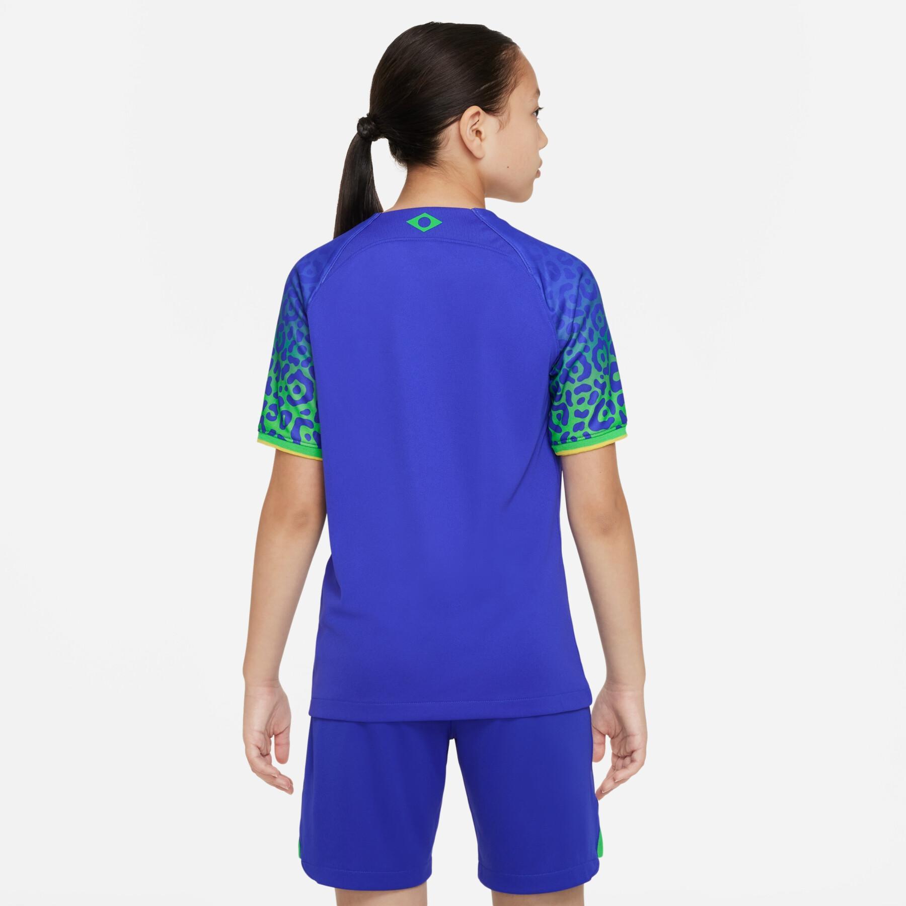 Dziecięca koszulka zewnętrzna Brésil Dri-FIT 2022/23