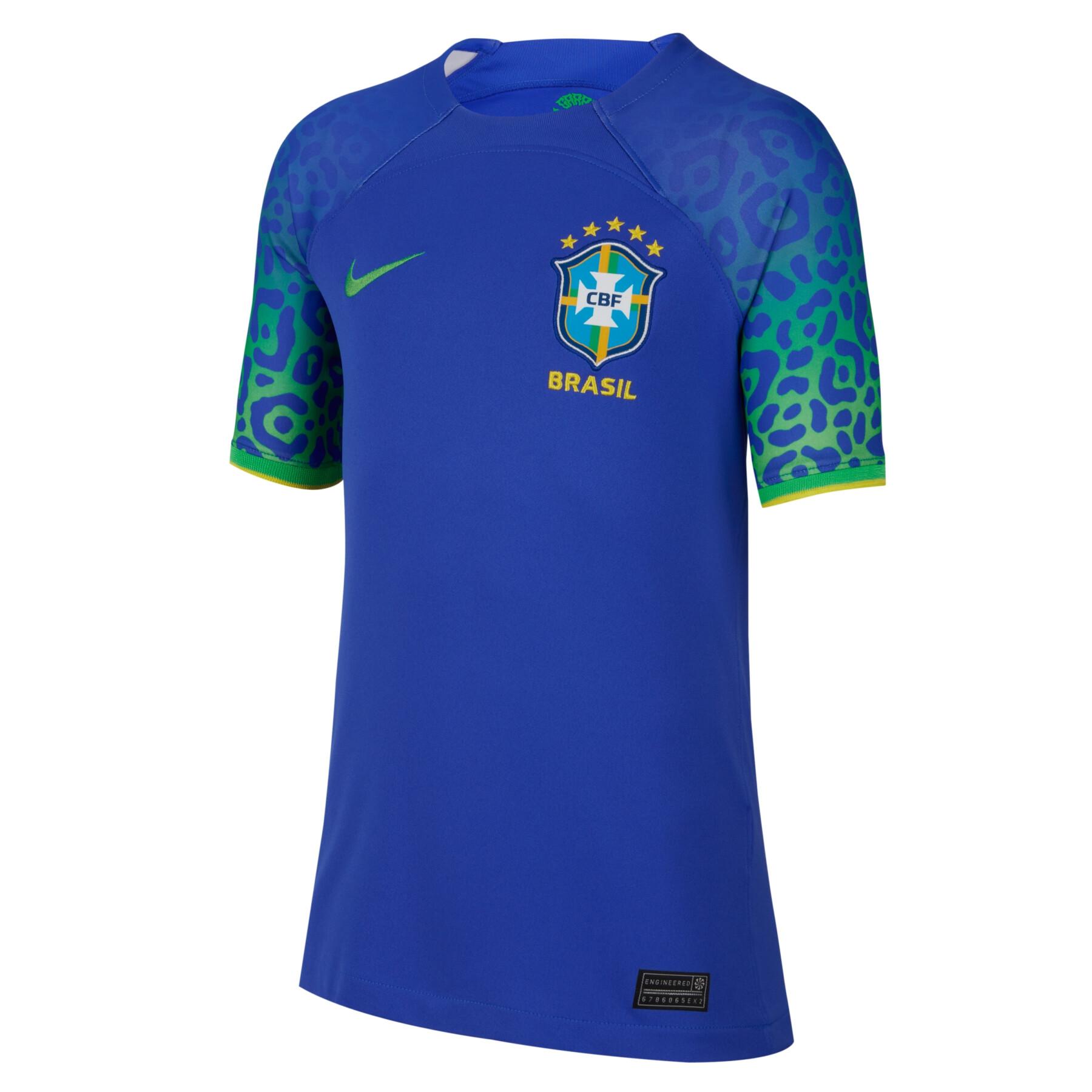 Dziecięca koszulka zewnętrzna Brésil Dri-FIT 2022/23
