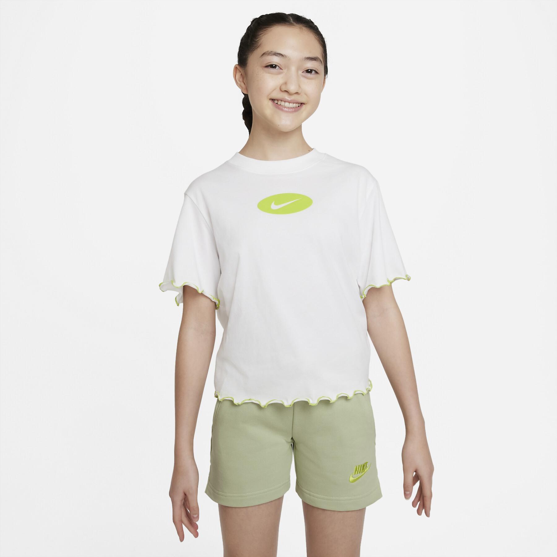 Koszulka dziewczęca Nike Icon Clash Boxy