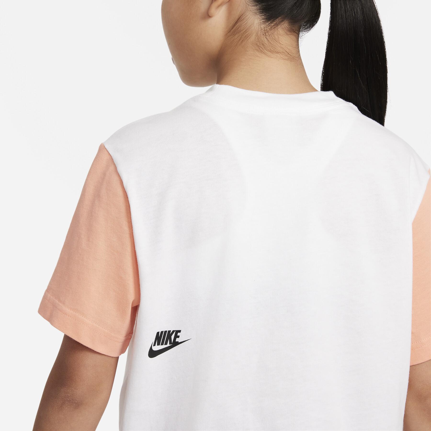 Koszulka dziewczęca Nike Essntial Boxy