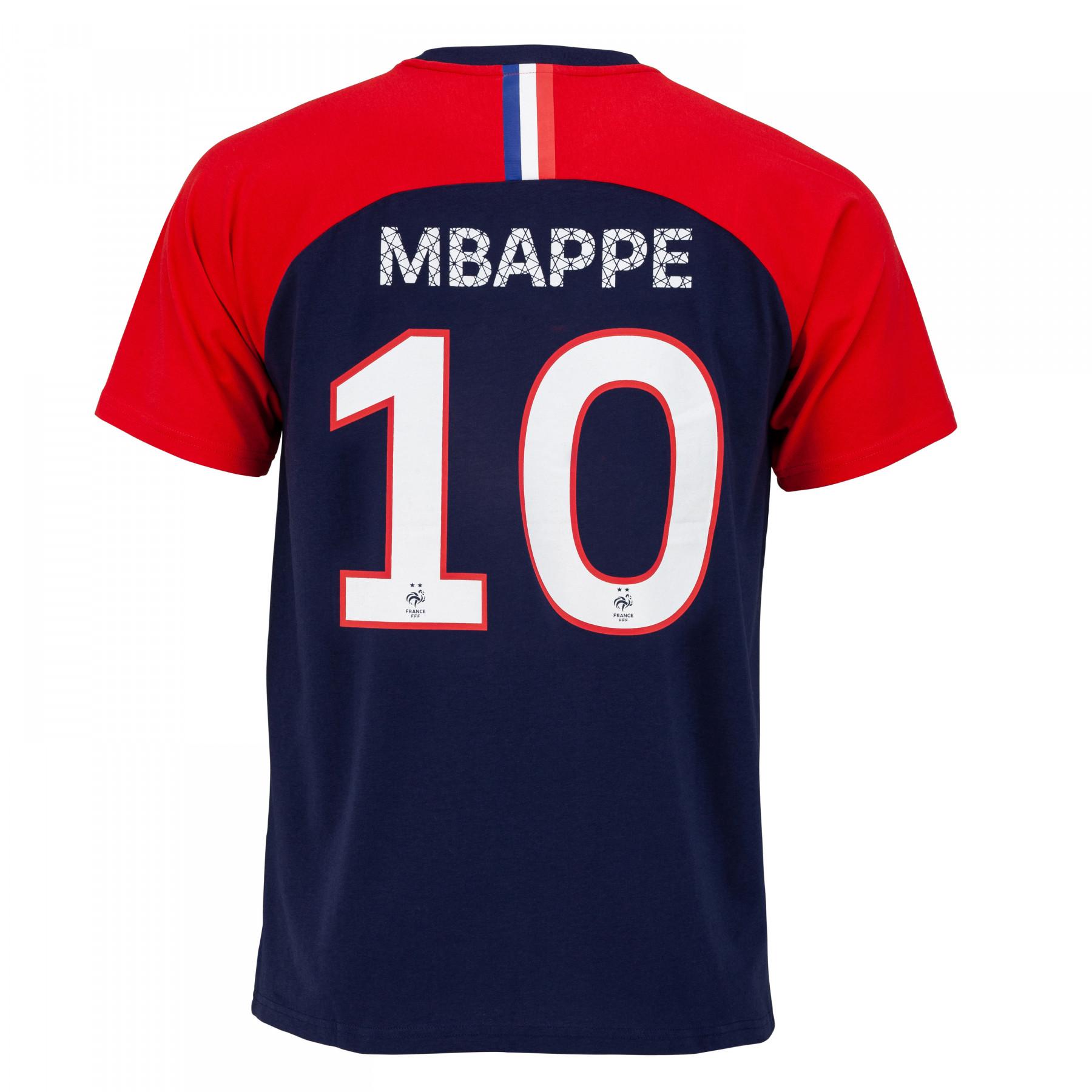 Koszulka dziecięca fff gracz mbappé n°10