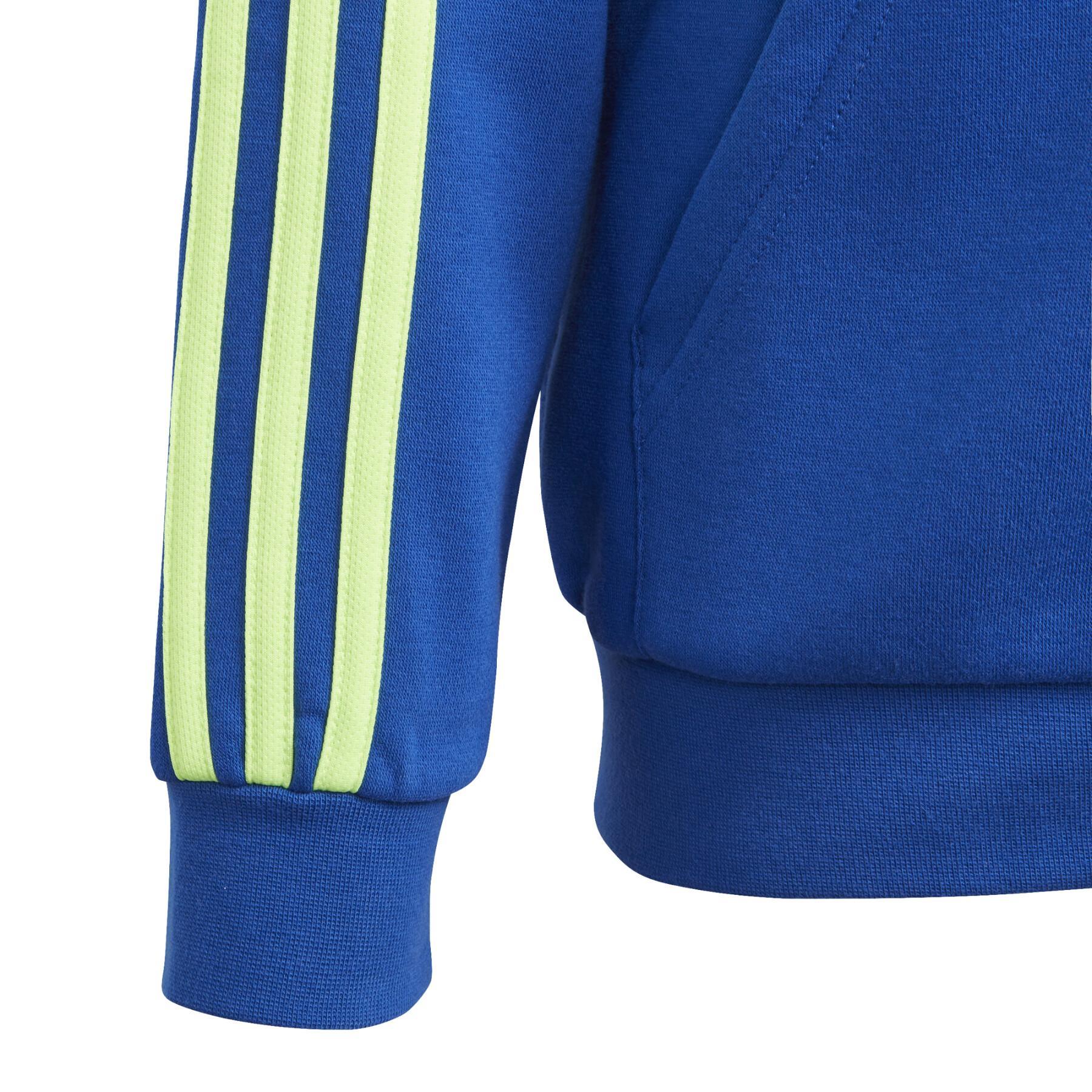 Bluza dziecięca z kapturem adidas Essentials 3-Stripes