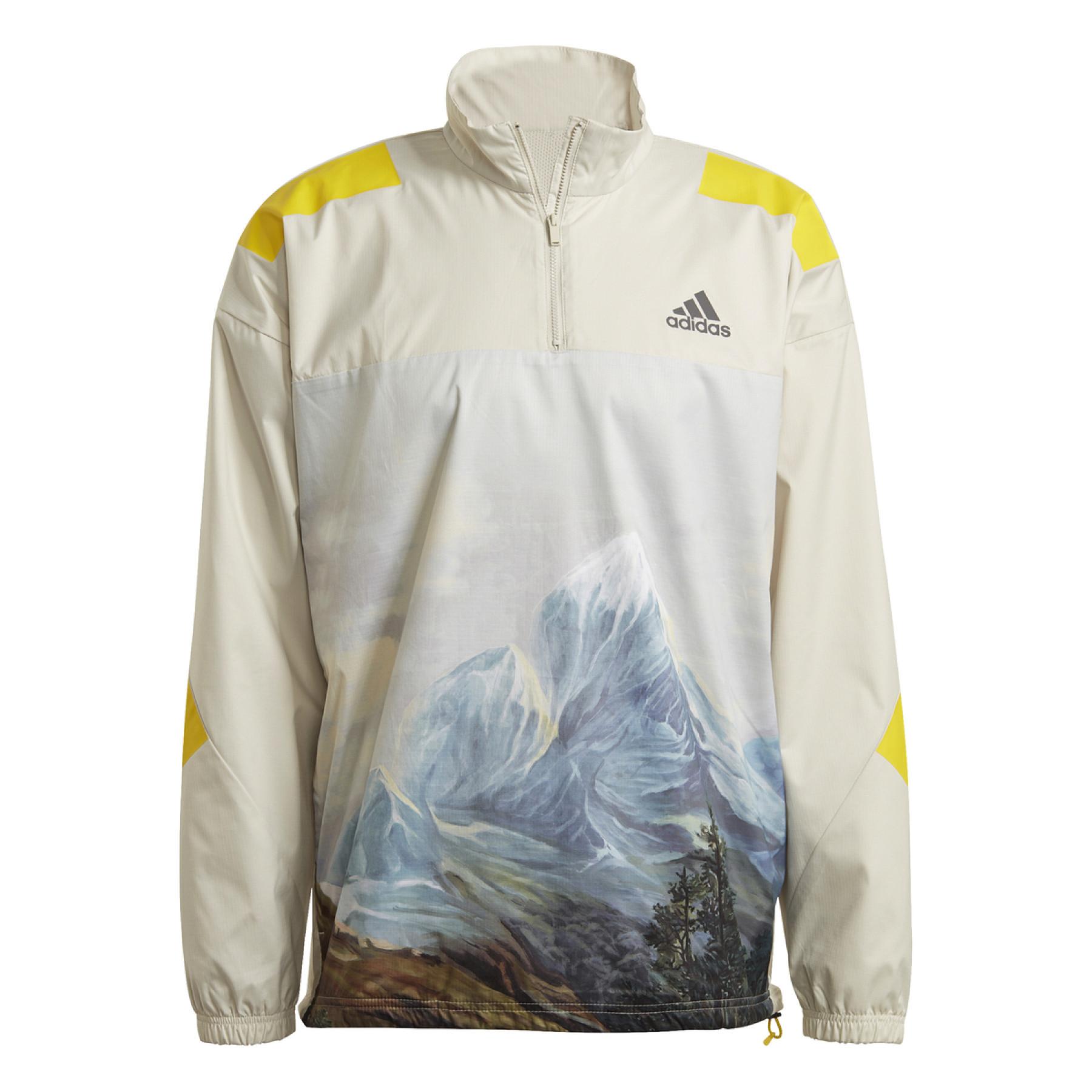 Bluza adidas Sportswear Mountain Graphic Half-Zip