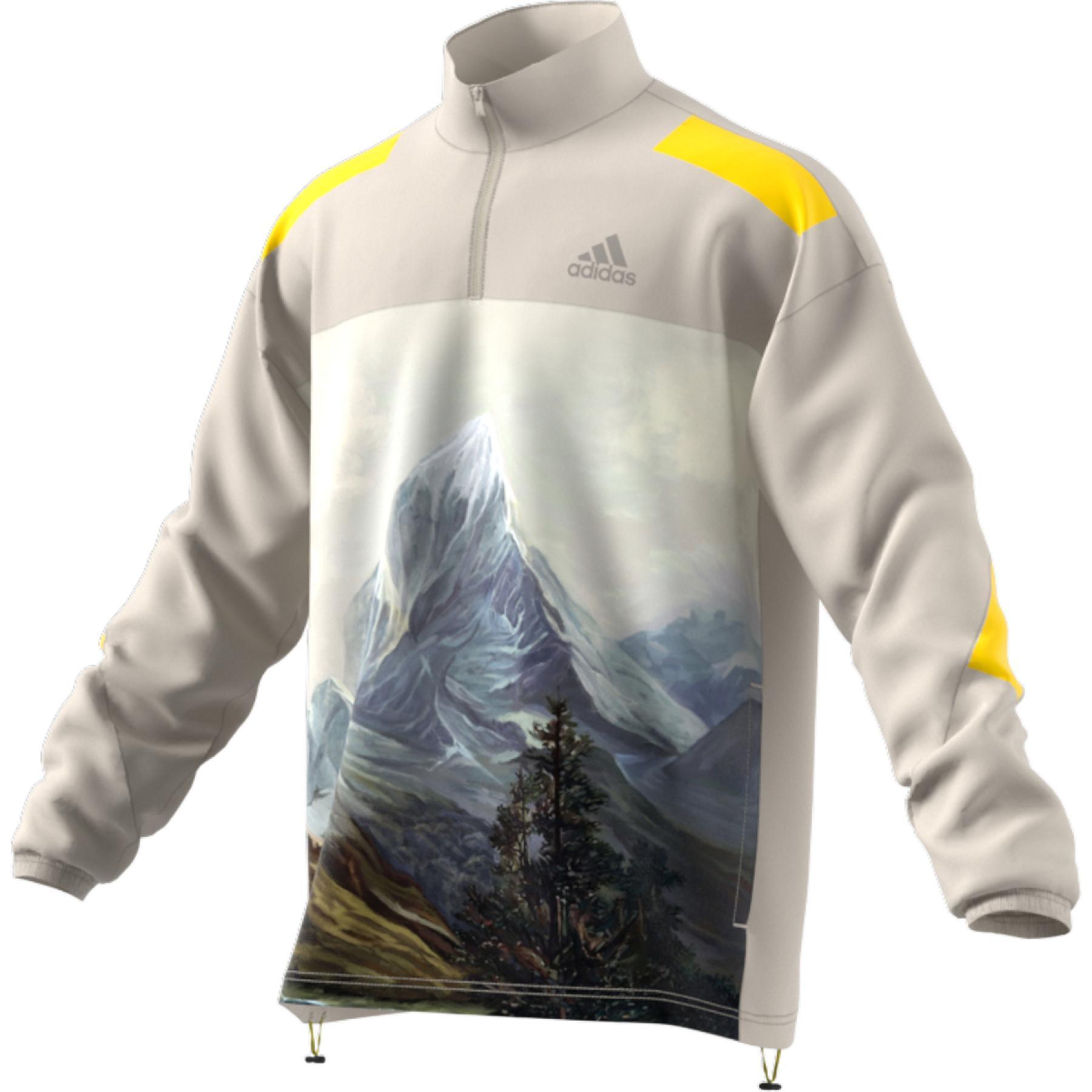 Bluza adidas Sportswear Mountain Graphic Half-Zip