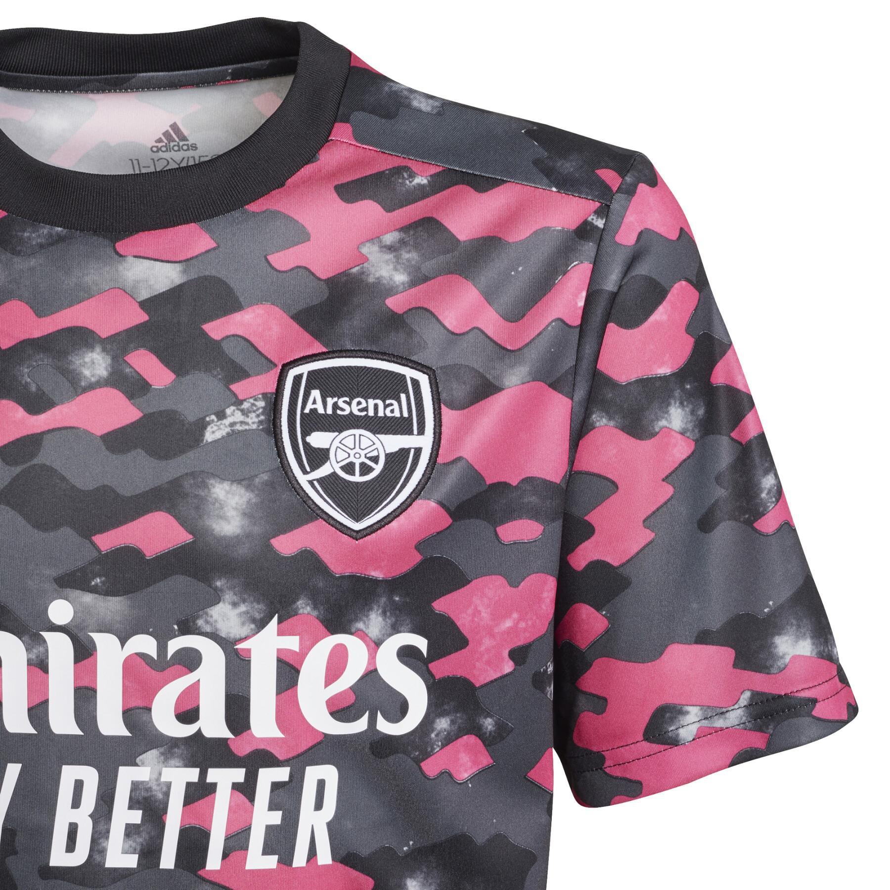 Koszulka rozgrzewkowa dla dzieci Arsenal