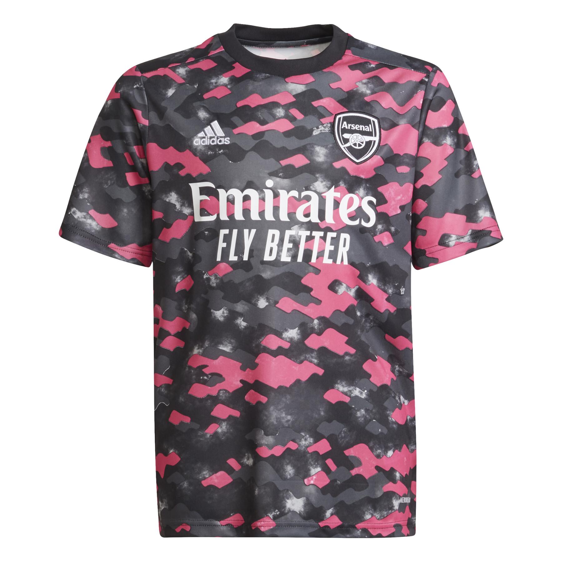 Koszulka rozgrzewkowa dla dzieci Arsenal