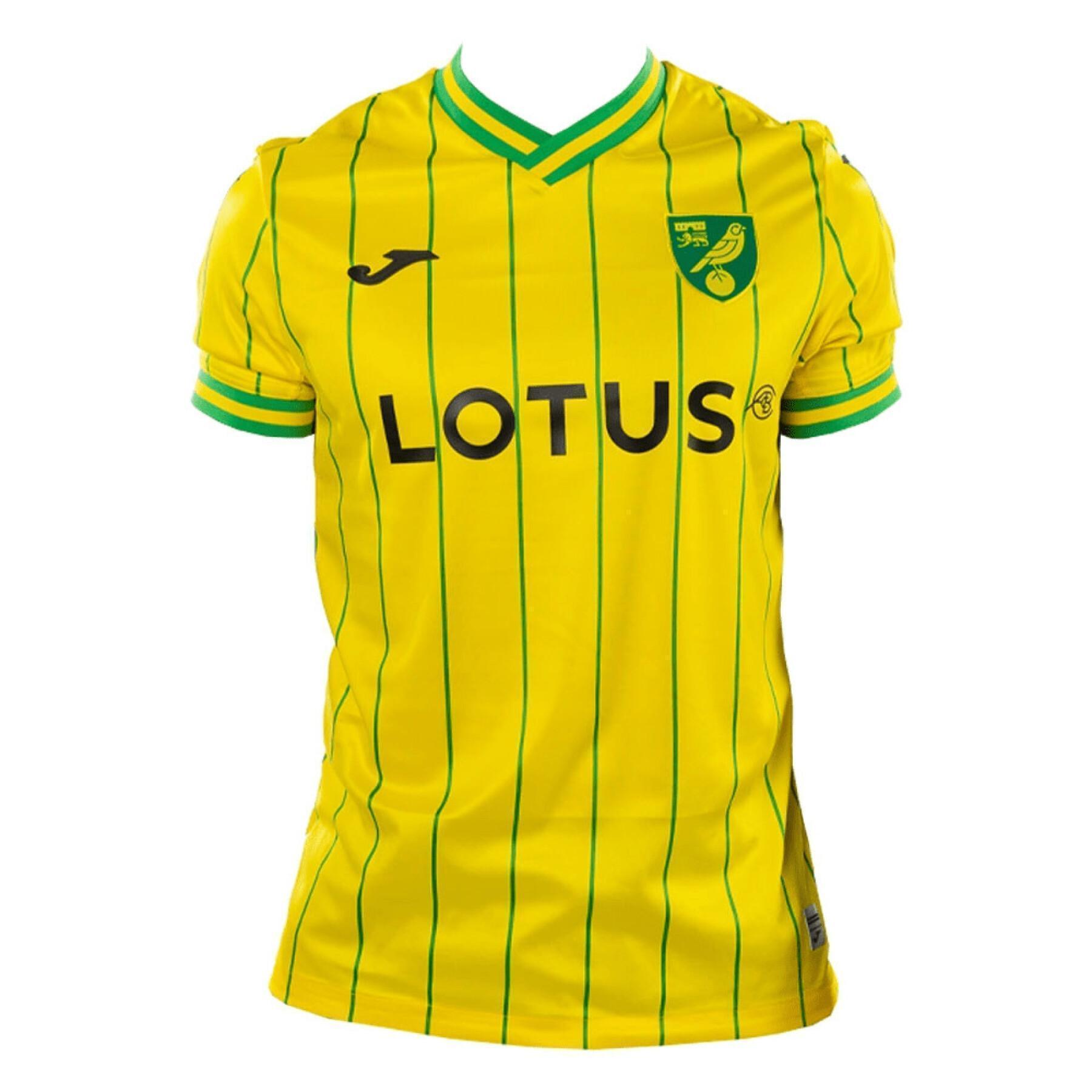 Koszulka domowa Norwich City FC 2022/23