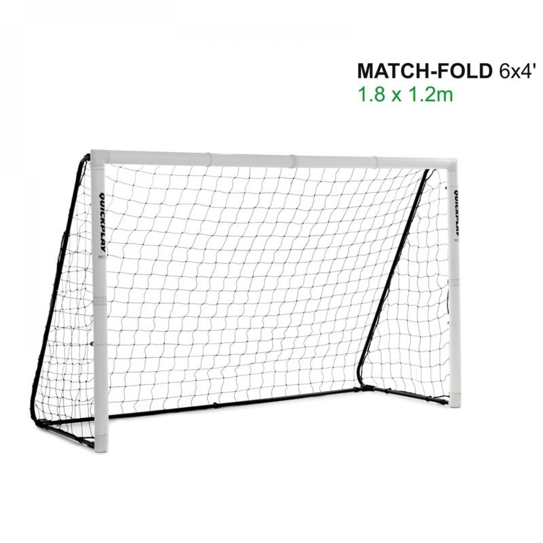 Składana bramka do piłki nożnej Quickplay match fold 1,8m x 1,2m
