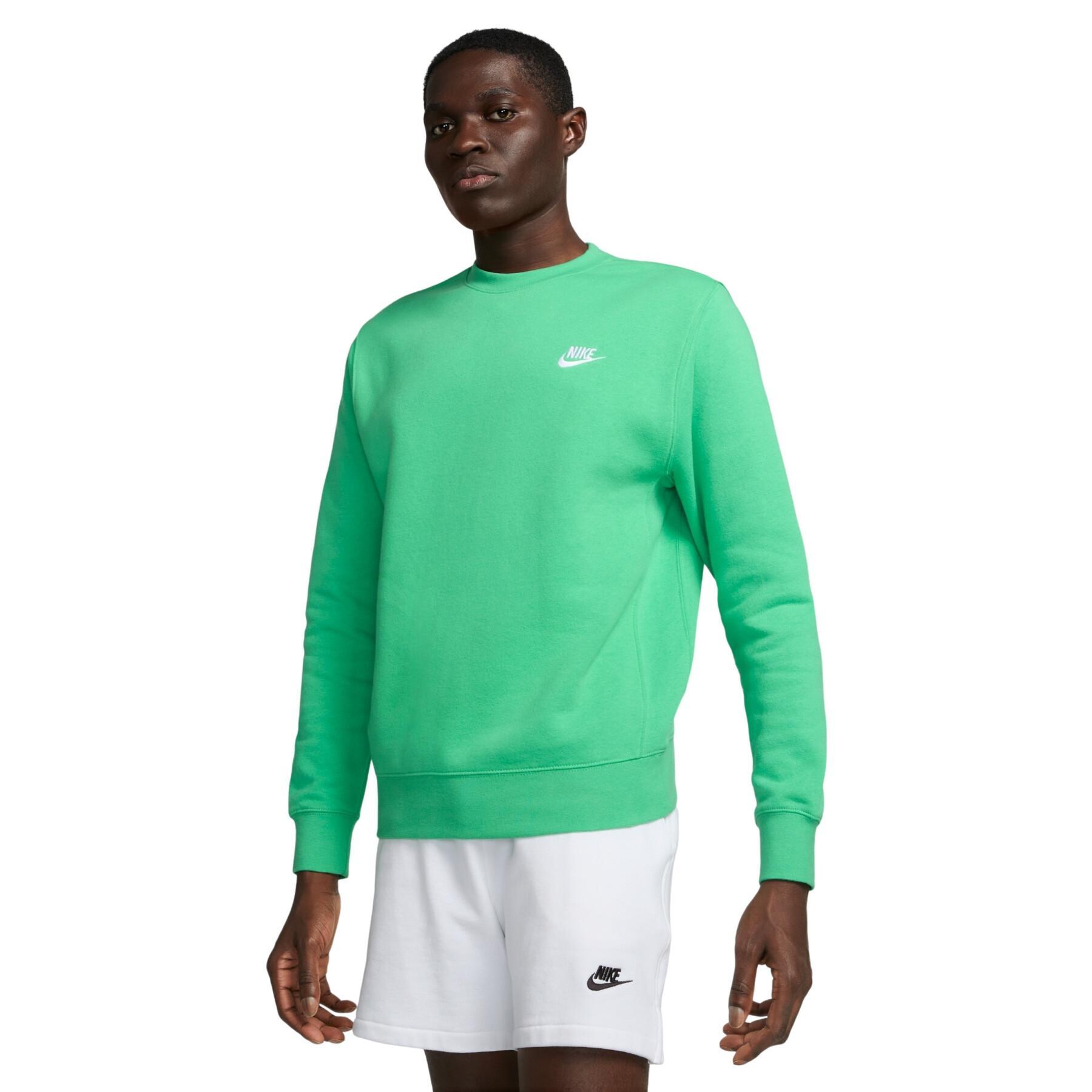 Sweatshirt polar z okrągłym dekoltem Nike Club