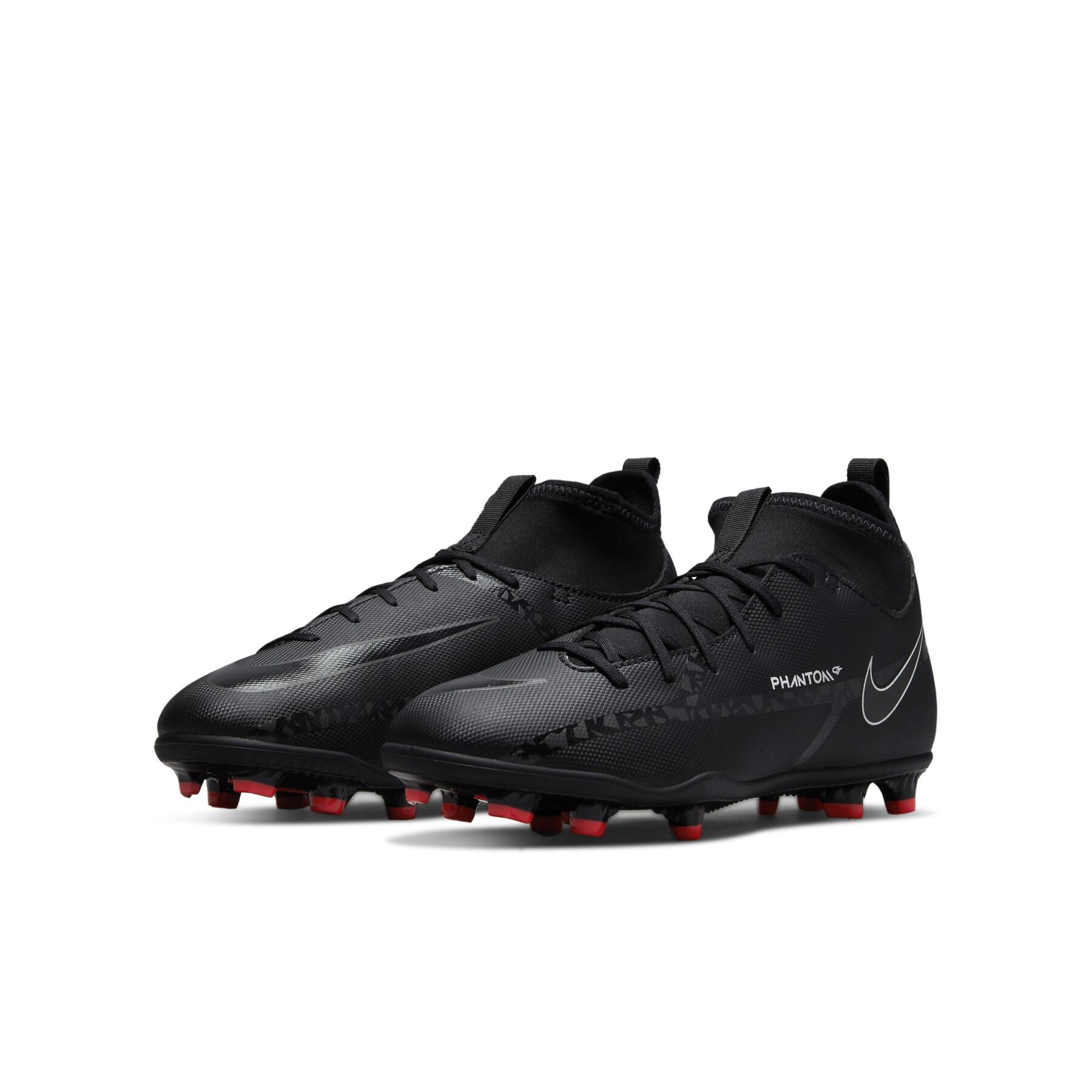 Dziecięce buty piłkarskie Nike Phantom GT2 Club Dynamic Fit MG - Shadow Black Pack
