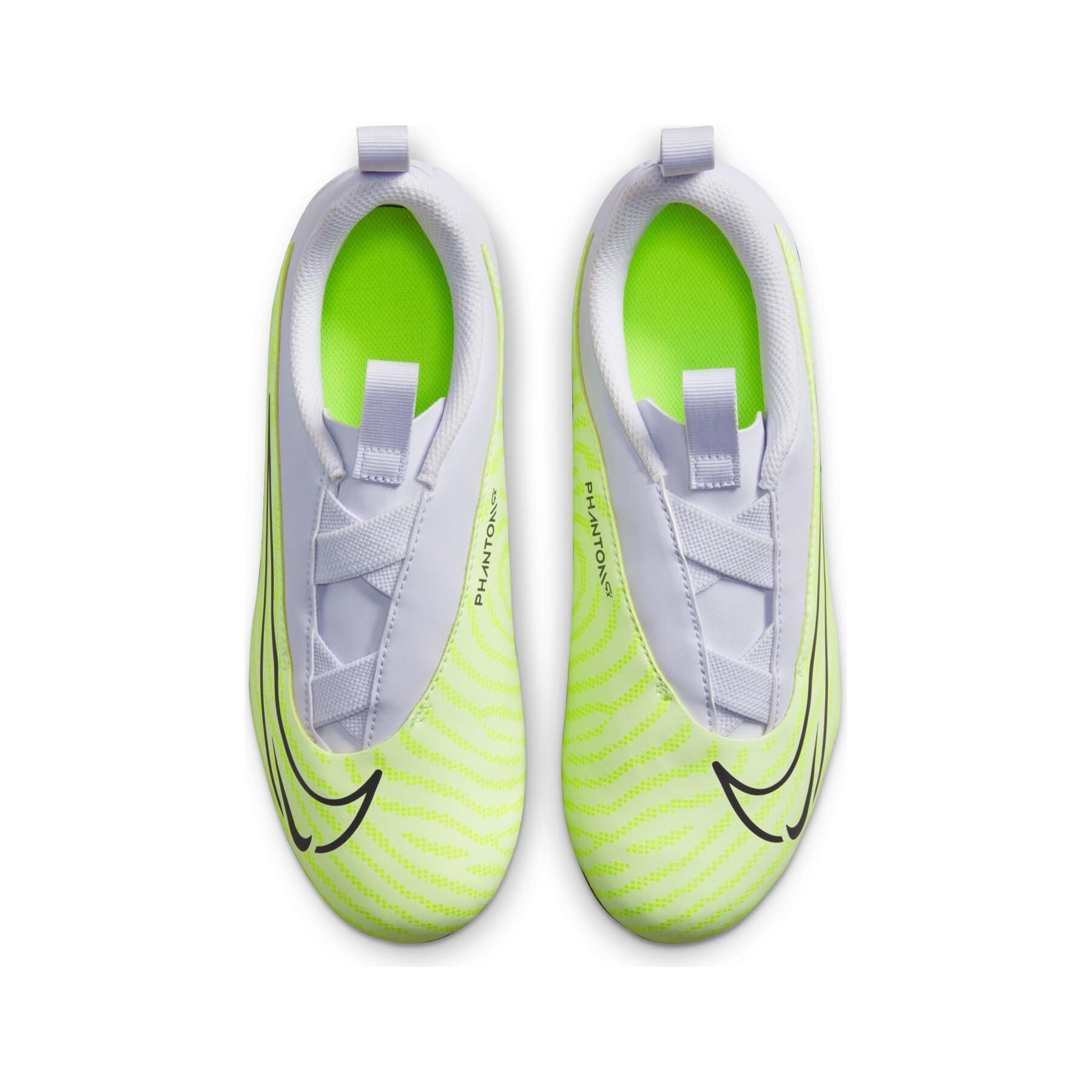 Dziecięce buty piłkarskie Nike Phantom GX Academy Fit MG