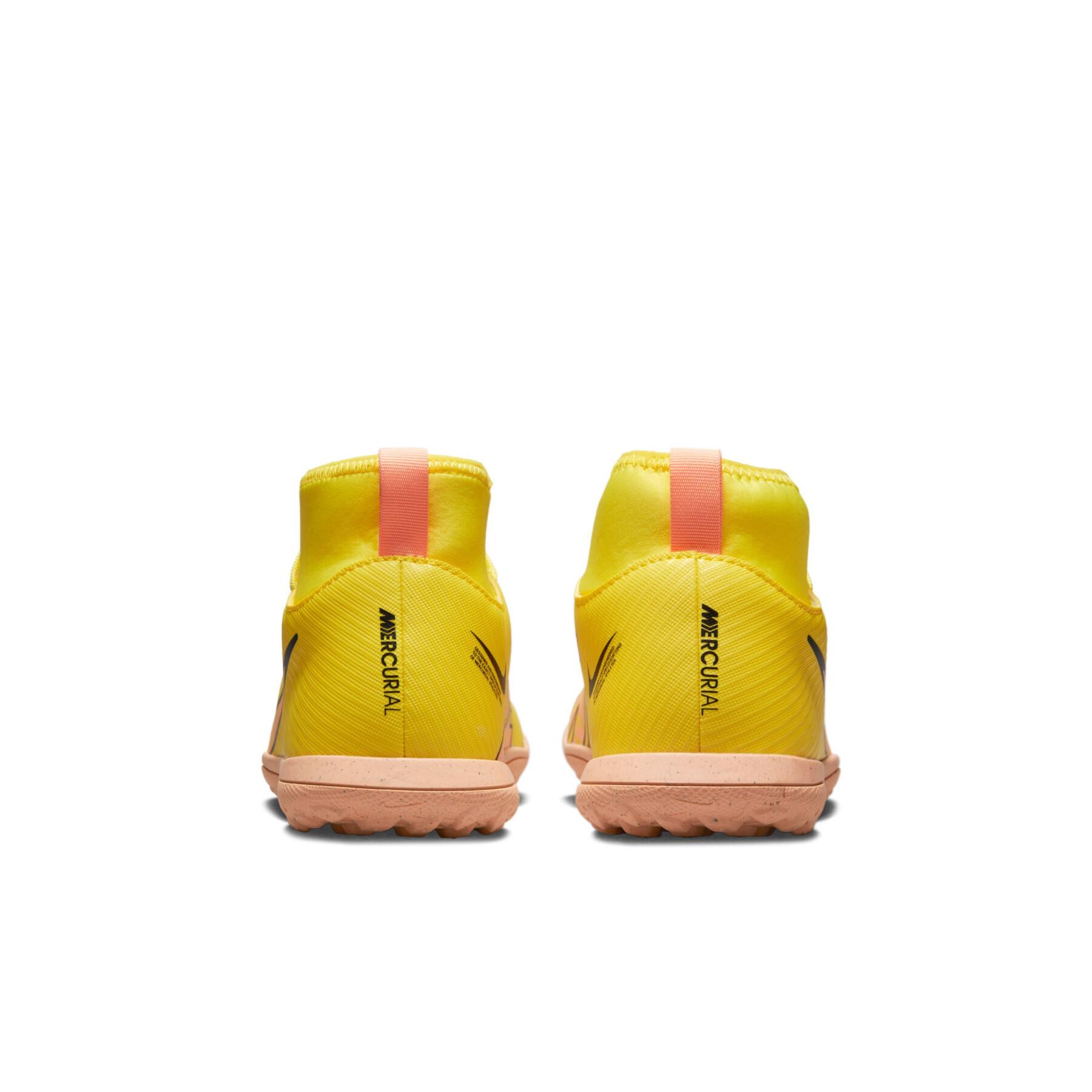 Dziecięce buty piłkarskie Nike Mercurial Superfly 9 Club TF - Lucent Pack