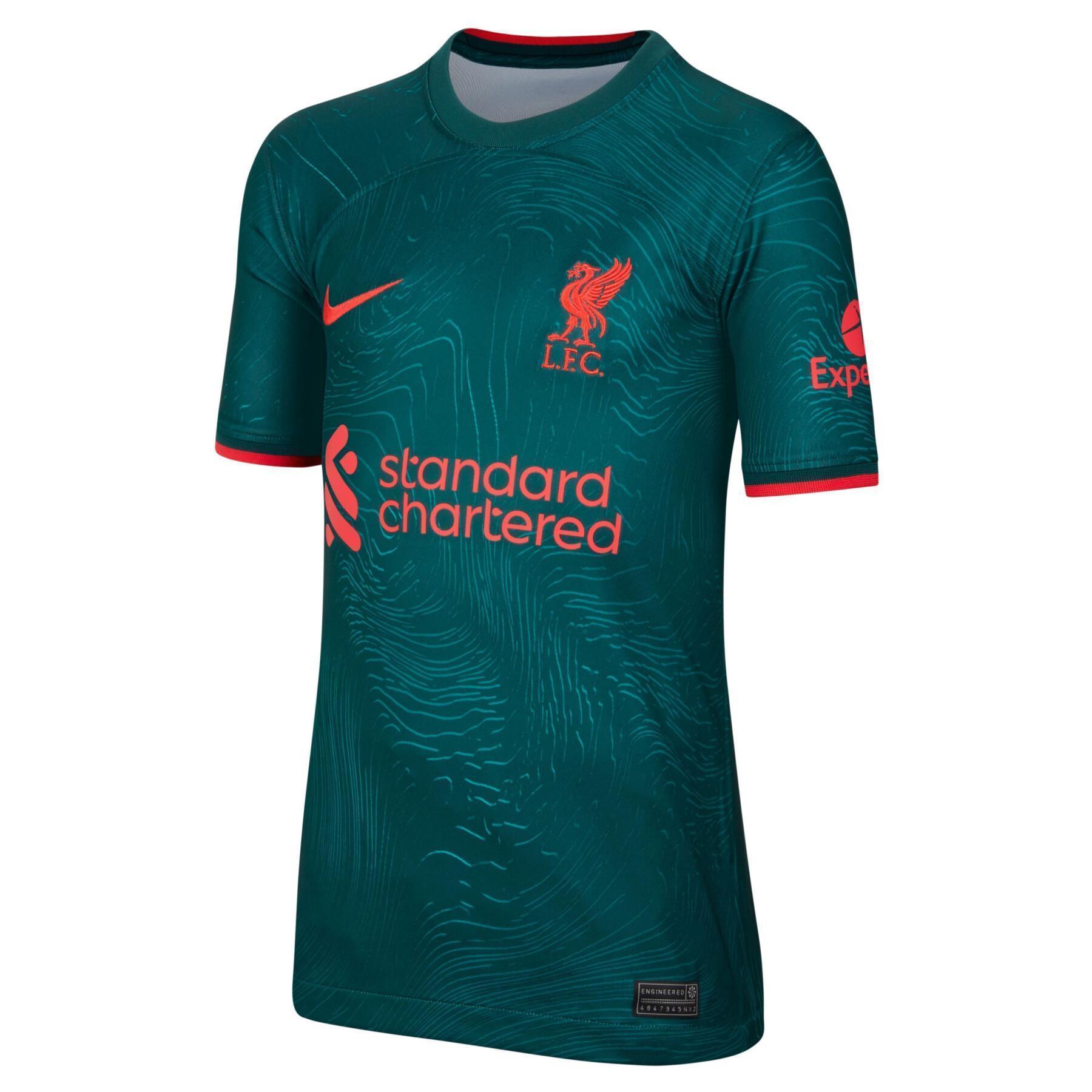 Trzecia koszulka dla dzieci Liverpool FC 2022/23