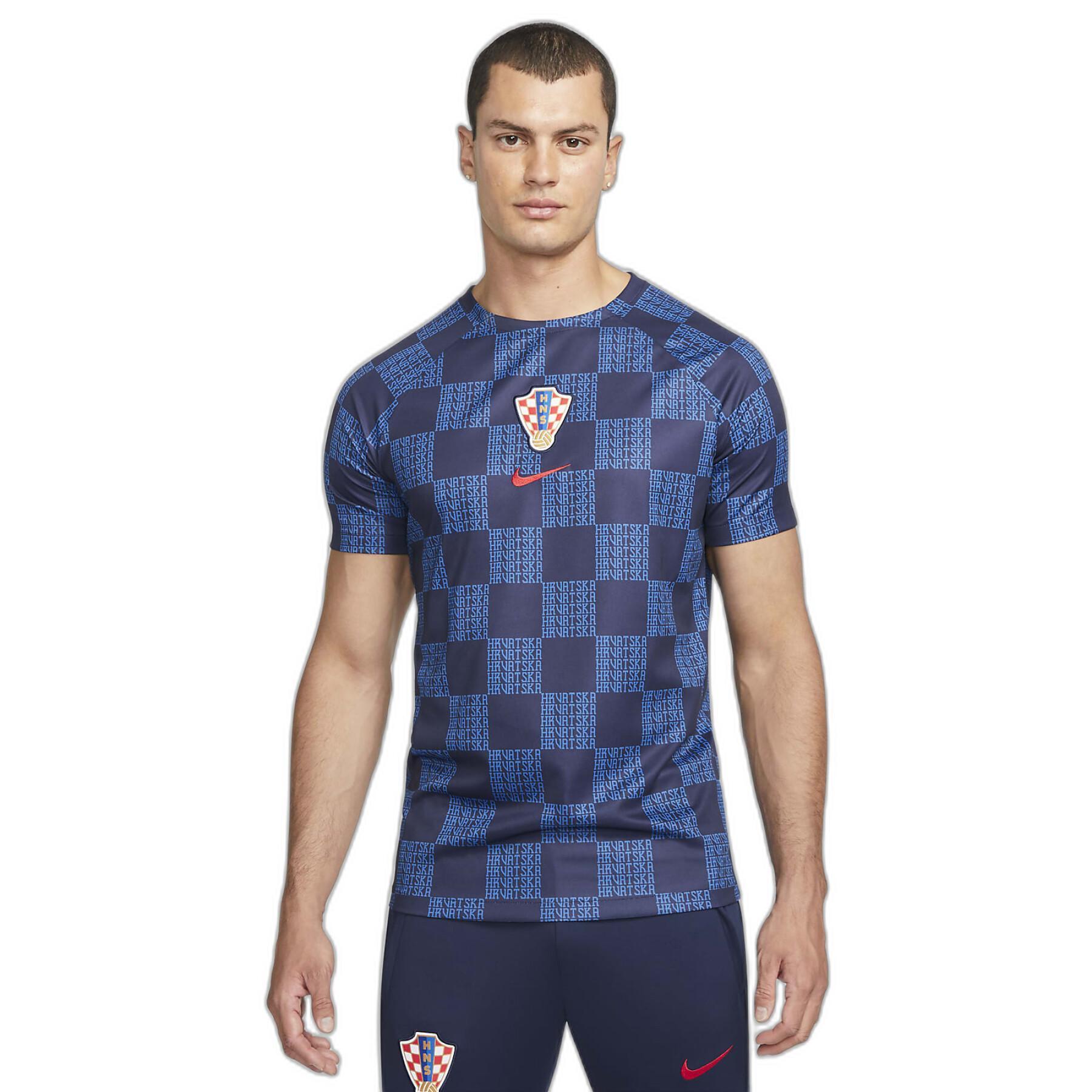 Koszulka przedmeczowa Mistrzostw Świata 2022 Croatie