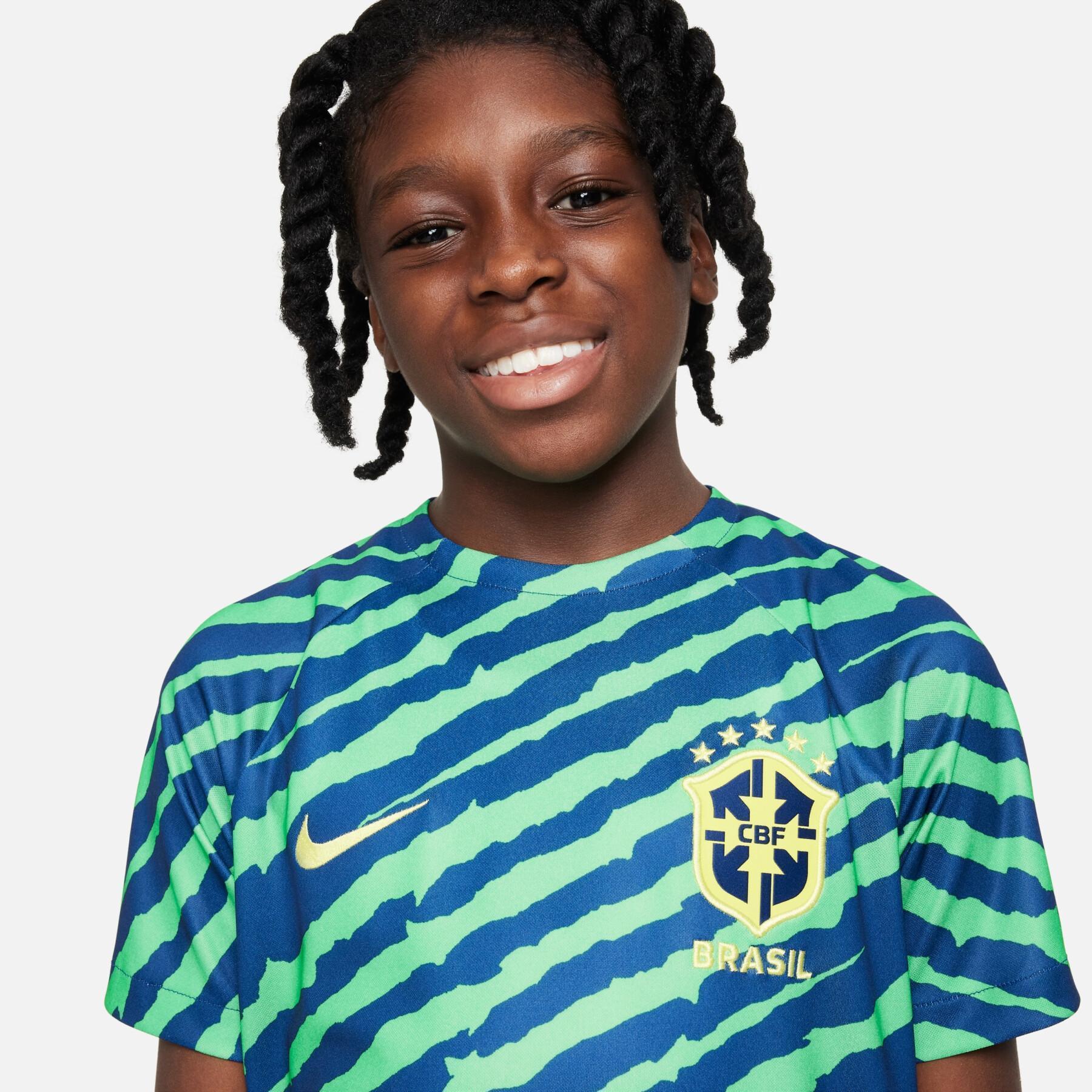 Koszulka przedmeczowa dla dzieci na Mistrzostwa Świata 2022 Brésil
