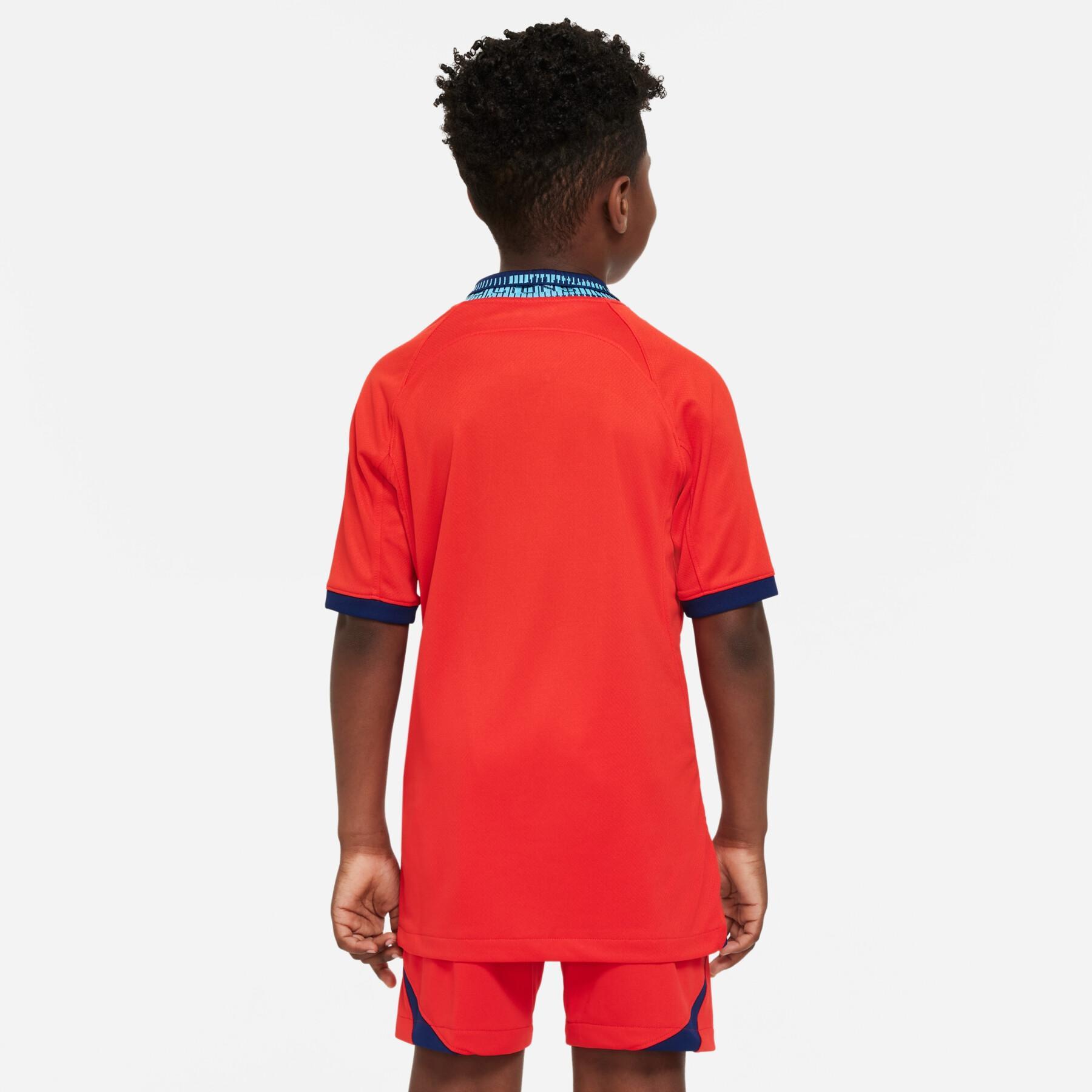Dziecięca koszulka wyjazdowa Angleterre Dri-FIT 2022/23
