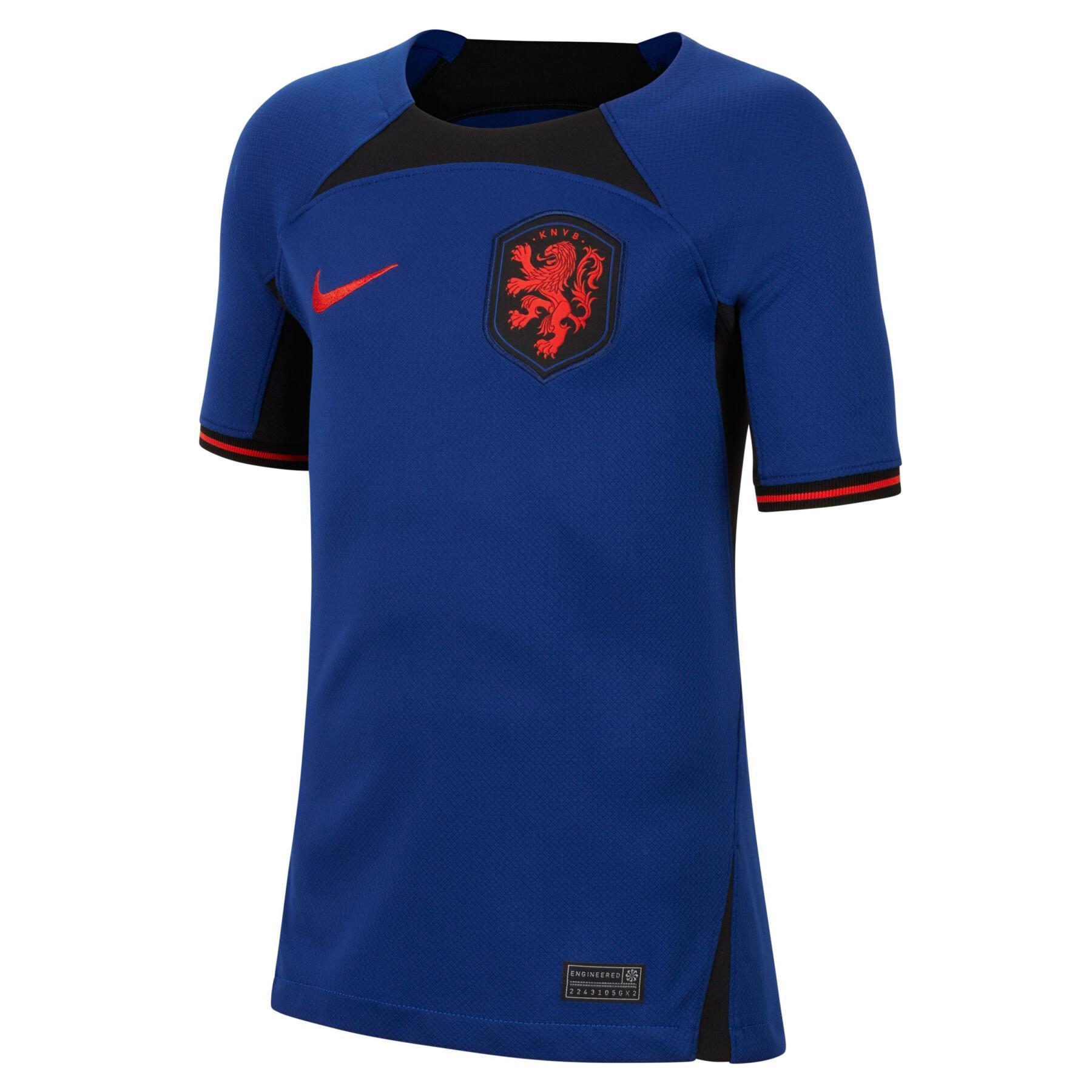 Dziecięca koszulka zewnętrzna Pays-Bas Dri-FIT 2022/23