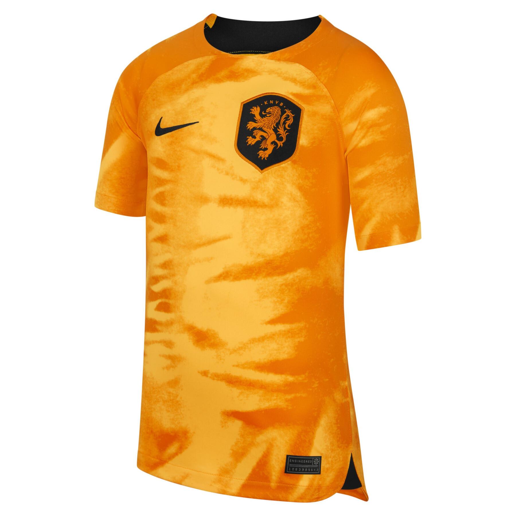 Koszulka domowa dla dzieci na Mistrzostwa Świata 2022 Pays-Bas