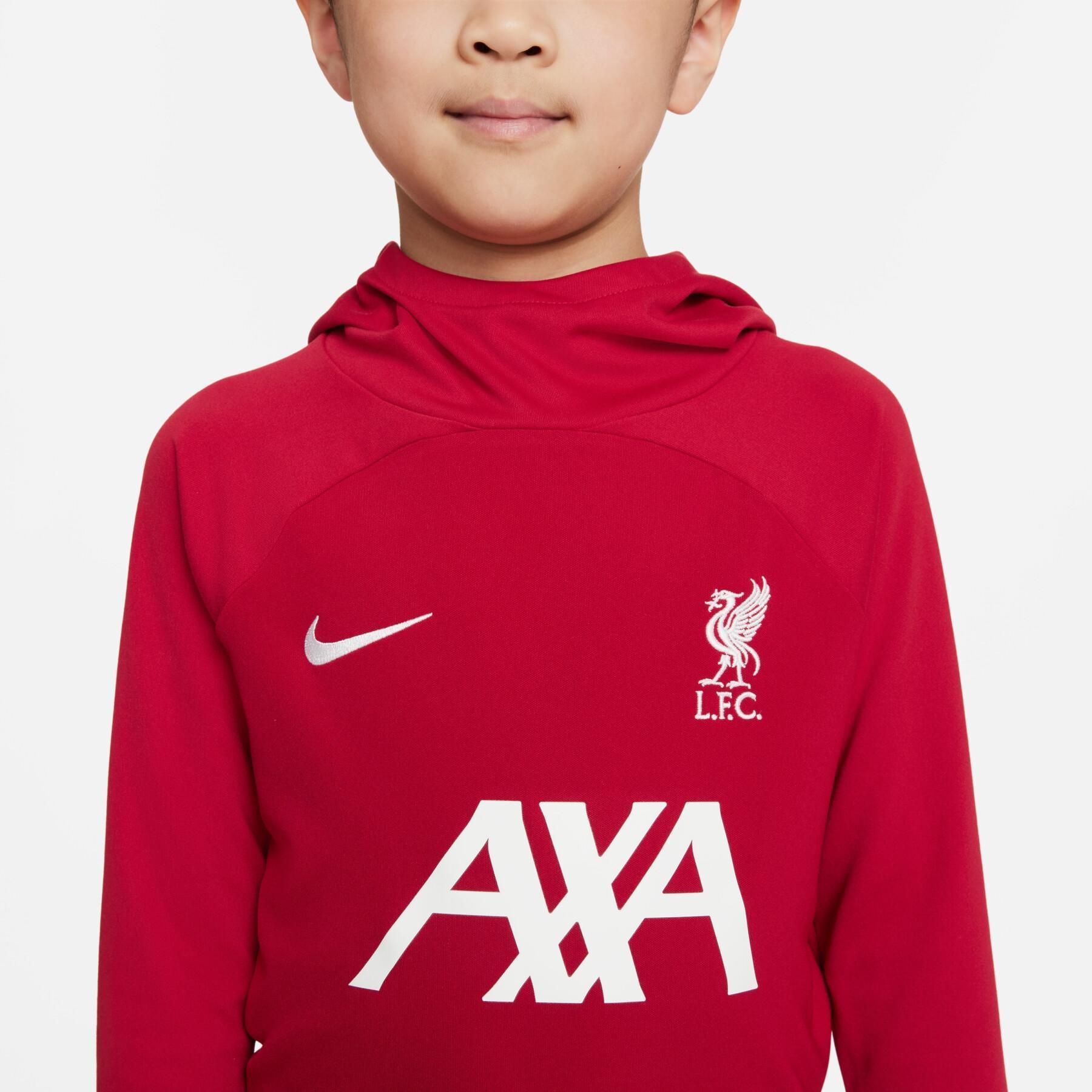 Bluza z kapturem dla dzieci Liverpool FC Academy Pro 2022/23