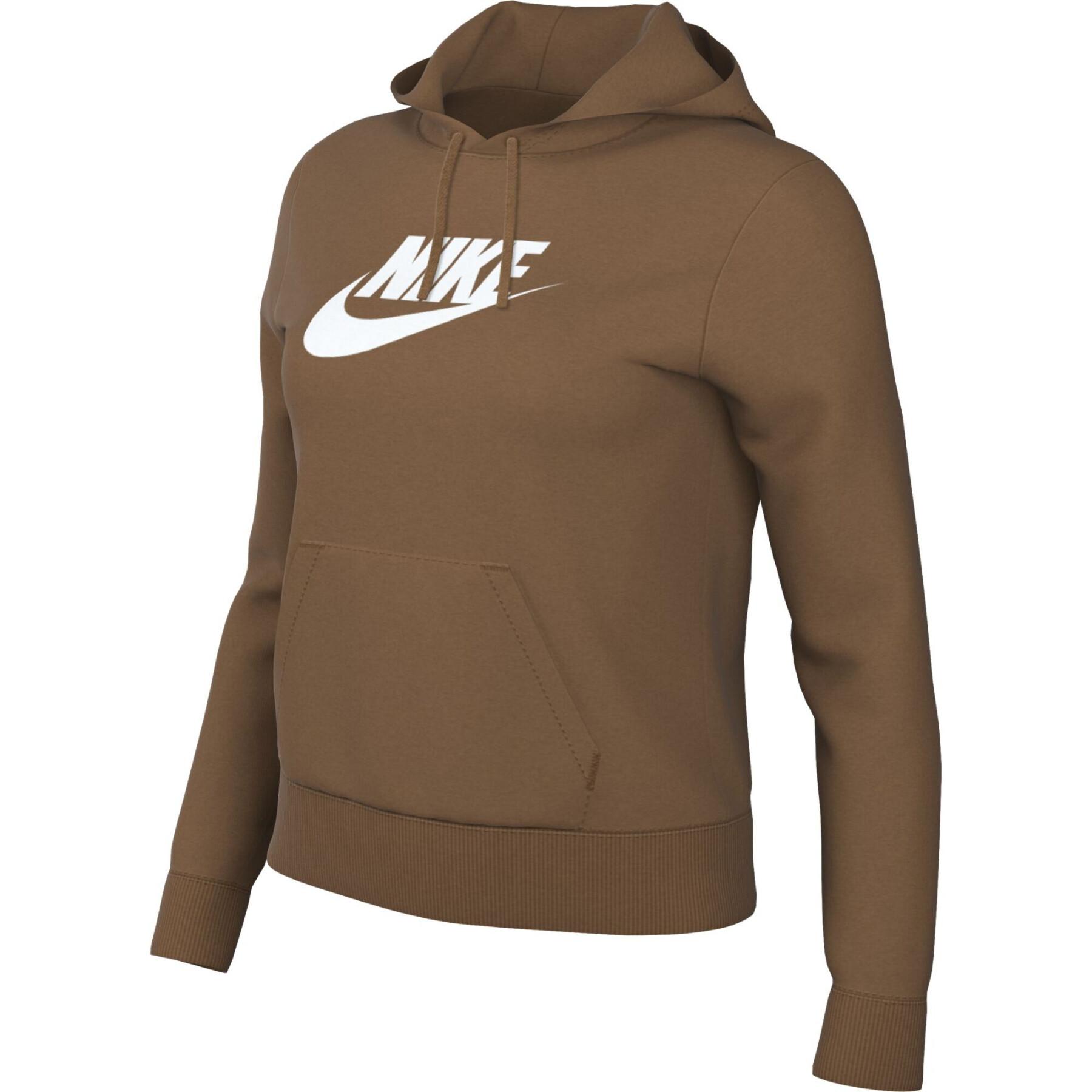 Sweatshirt bluza z kapturem dla kobiet Nike Club Fleece GX STD PO