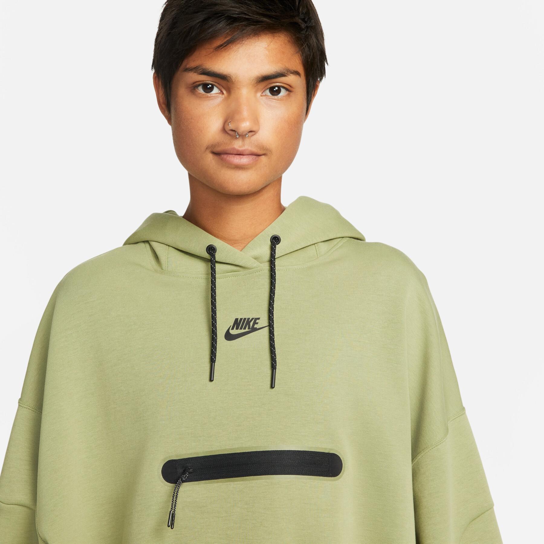 Damska bluza z kapturem Nike Sportswear Tech Essential OOS PO