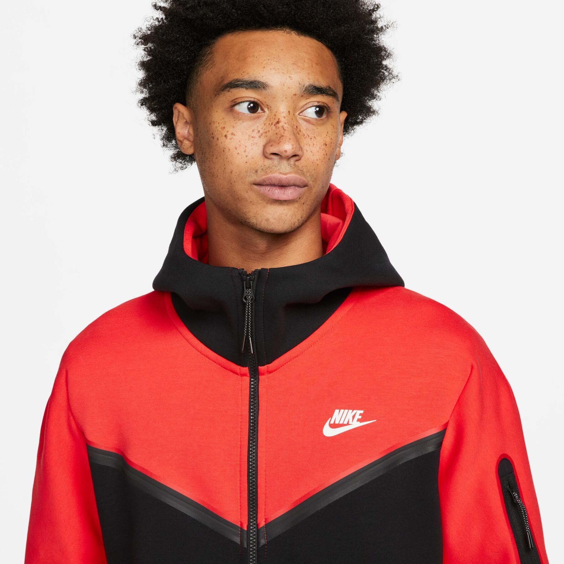 Bluza z kapturem i zamkiem błyskawicznym Nike Sportswear Tech WR
