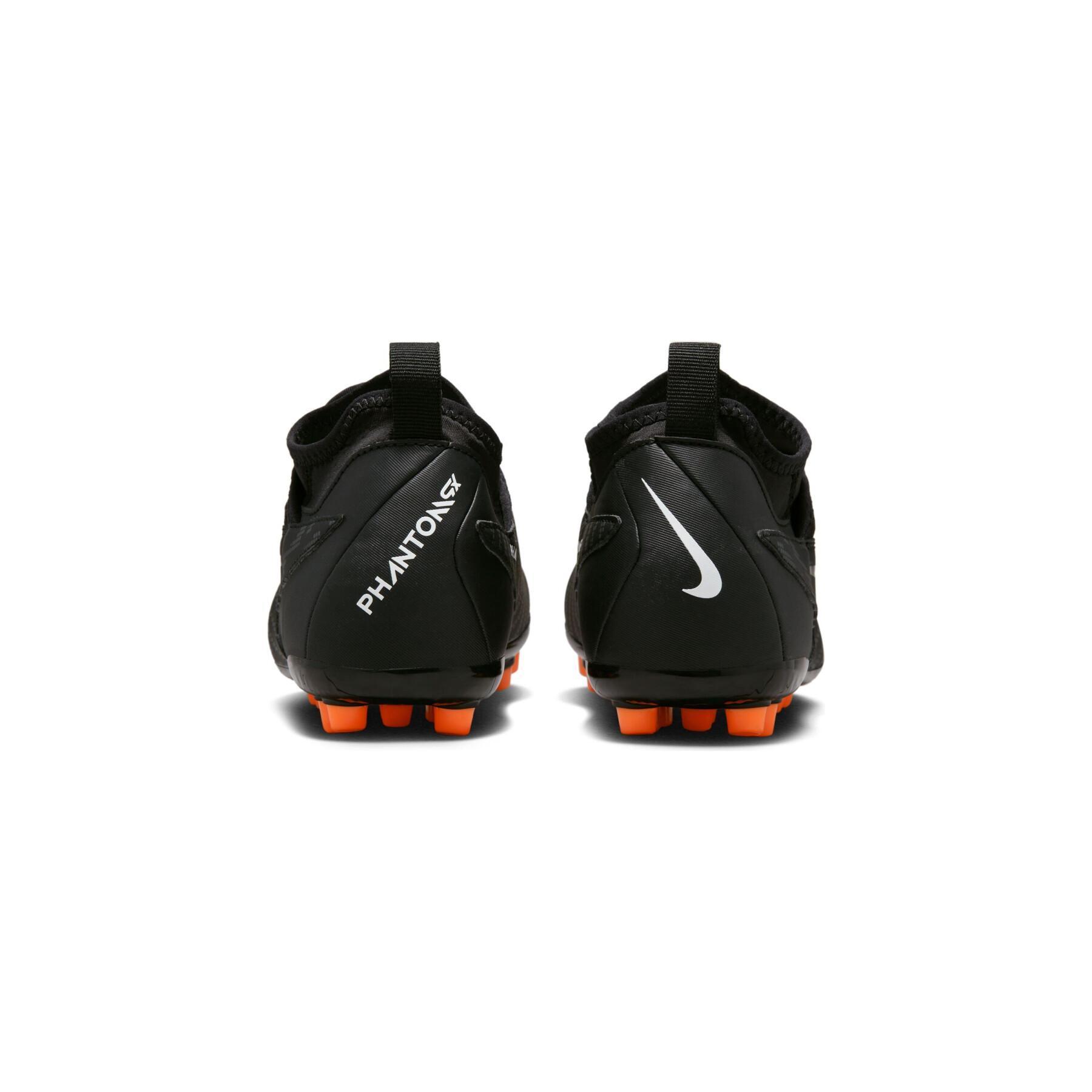 Dziecięce buty piłkarskie Nike Phantom GX Academy Dynamic Fit AG - Black Pack