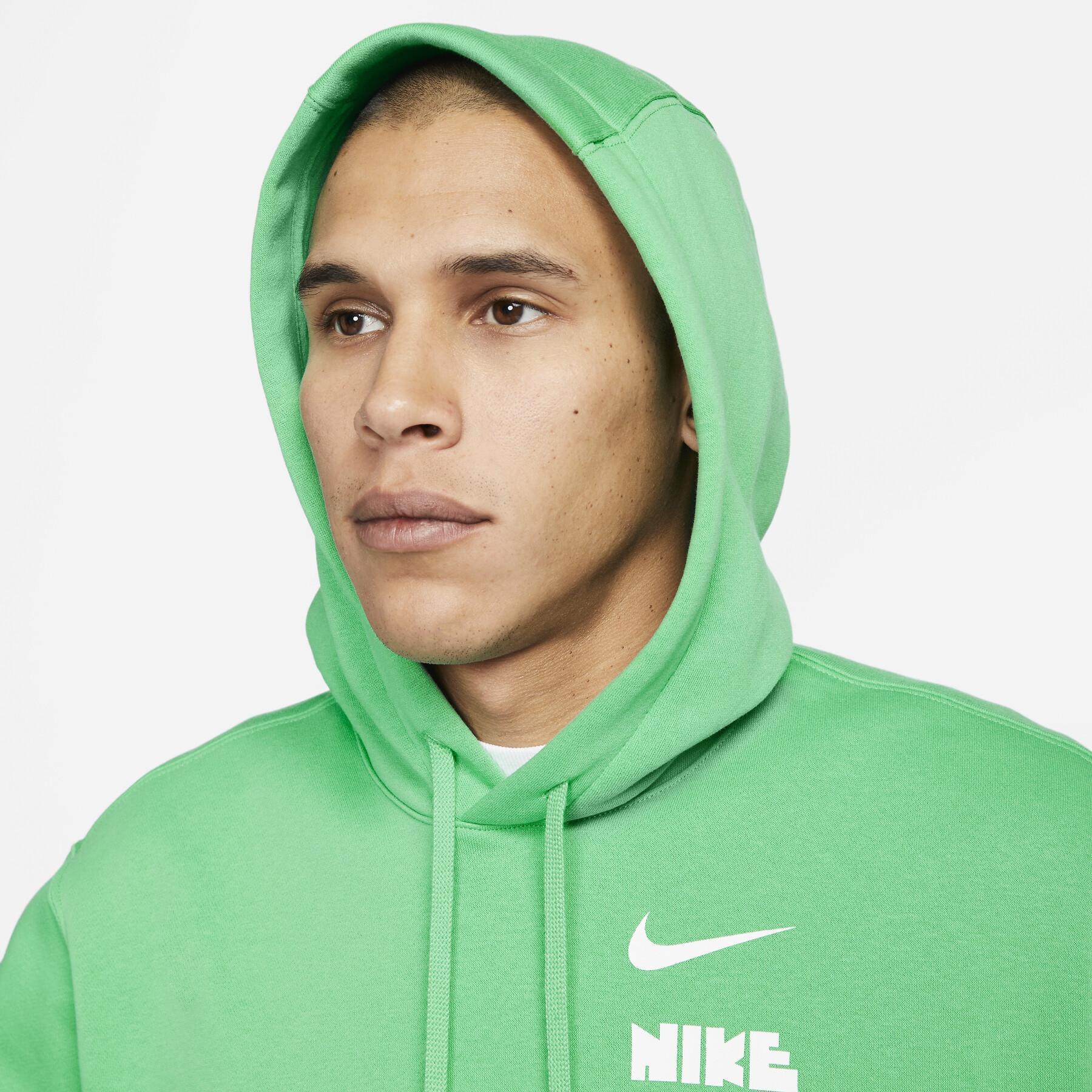 Sweatshirt z kapturem Nike Club+ BB Mlogo