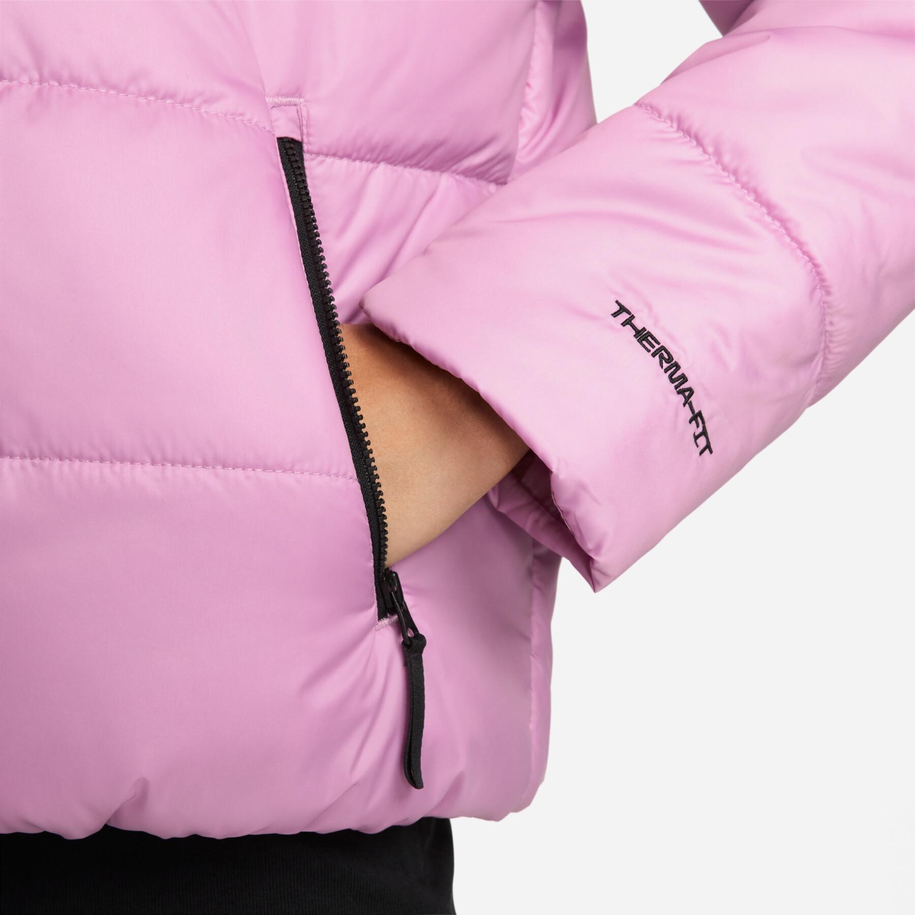 Damska syntetyczna kurtka z kapturem Nike Sportswear Therma-FIT