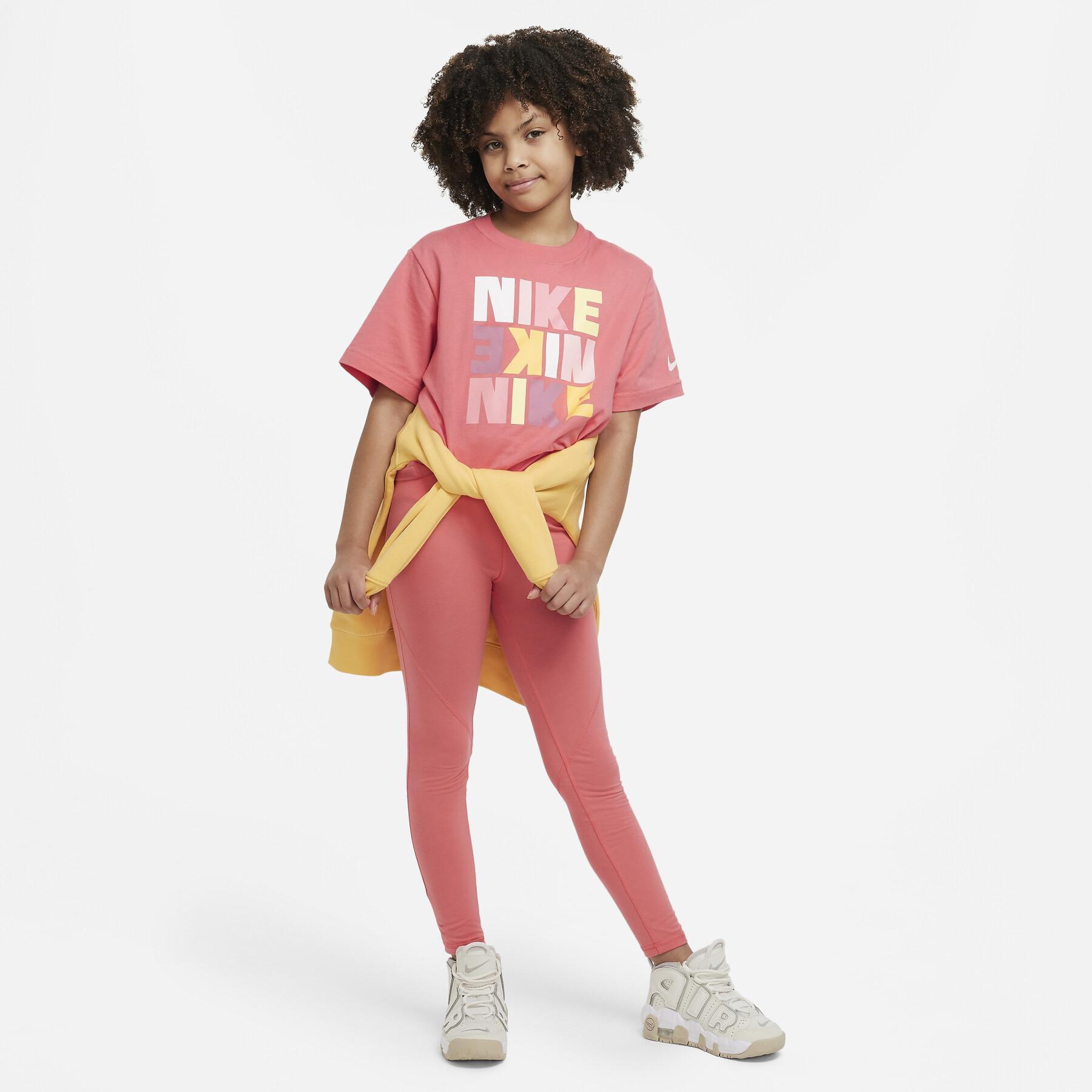 Koszulka dla dziewczynki Nike Boxy Print