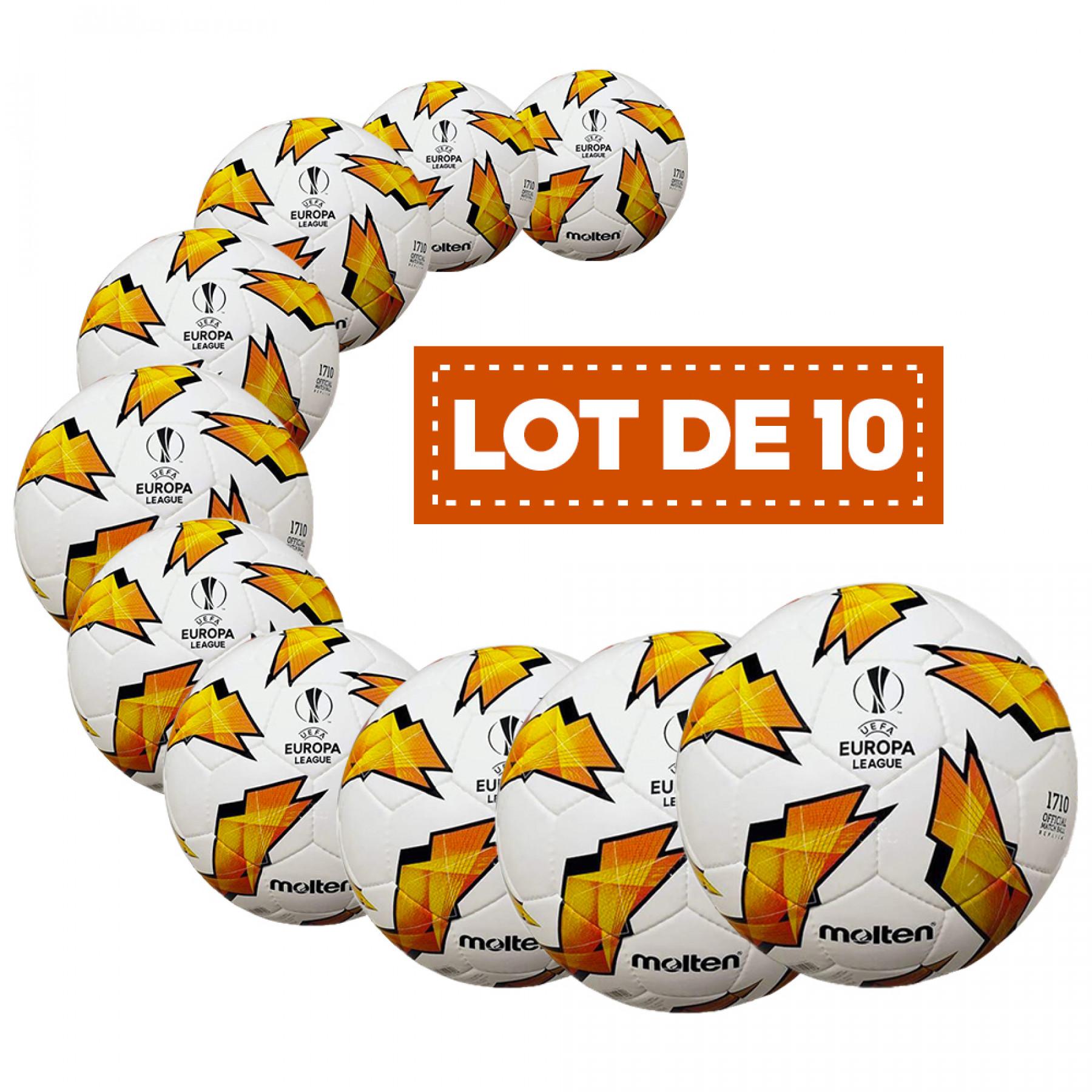 Opakowanie 10 balonów Molten UEFA Europa League FU1710