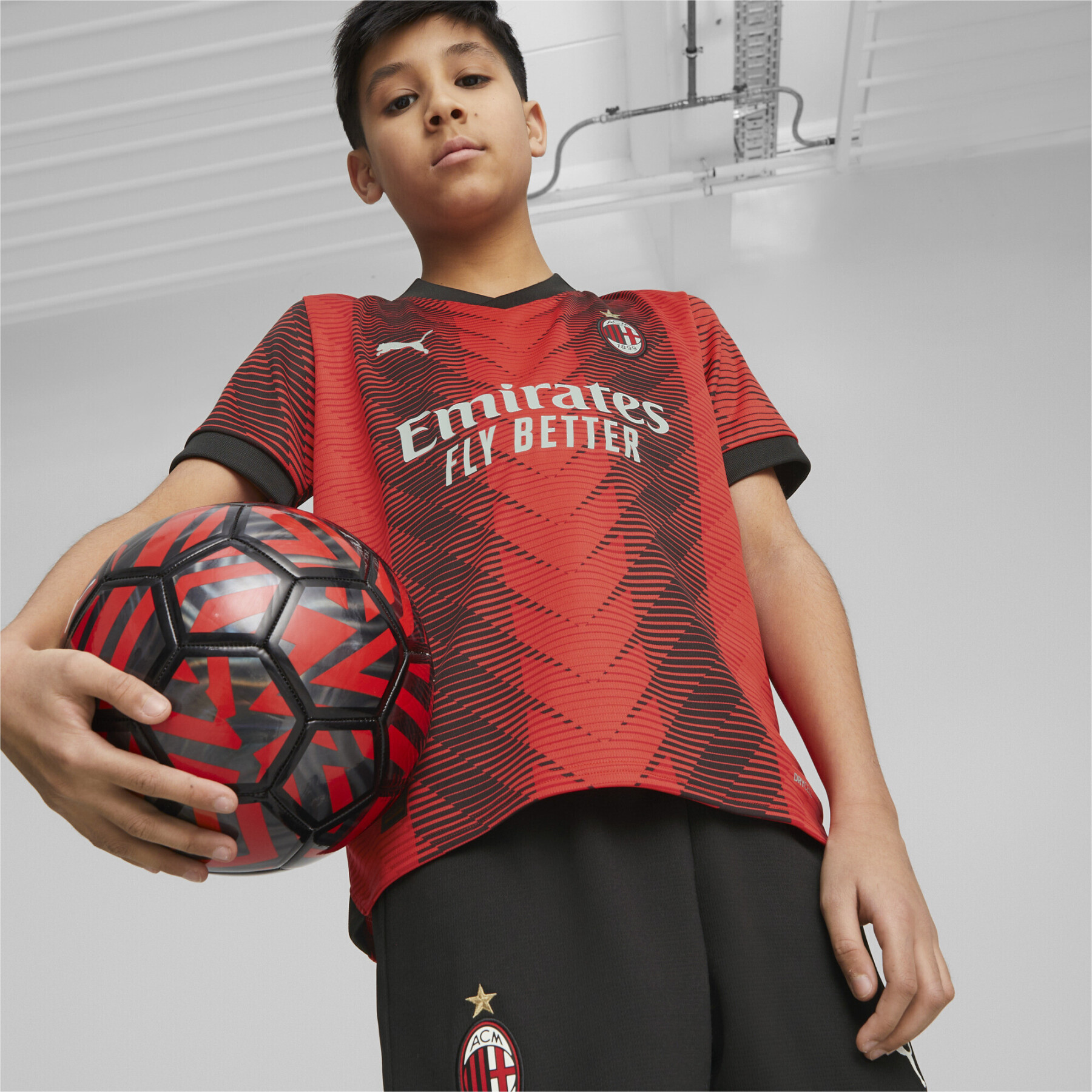 Koszulka domowa dla dzieci Milan AC 2023/24